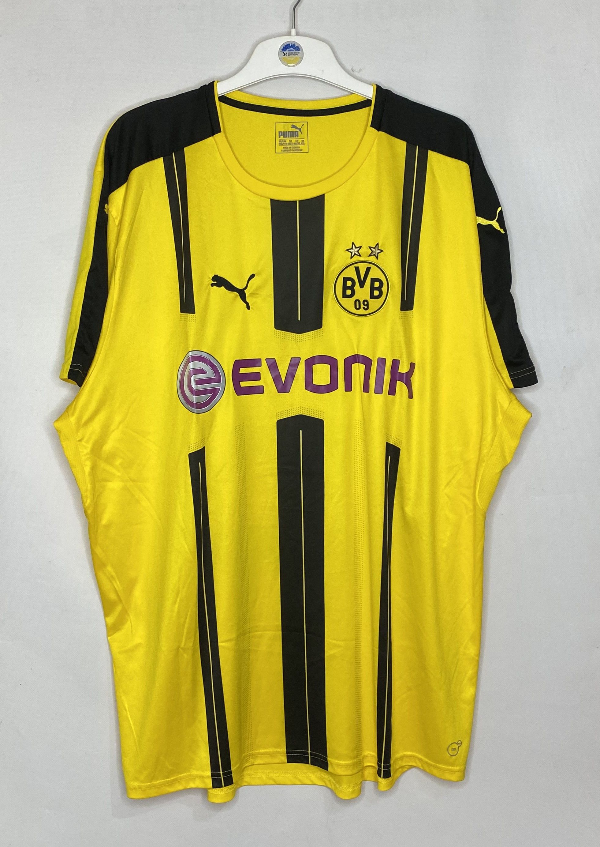 Puma CASTRO #27 BORUSSIA DORTMUND 2016 HOME FOOTBALL SHIRT SOCCER Size US XXL / EU 58 / 5 - 2 Thumbnail
