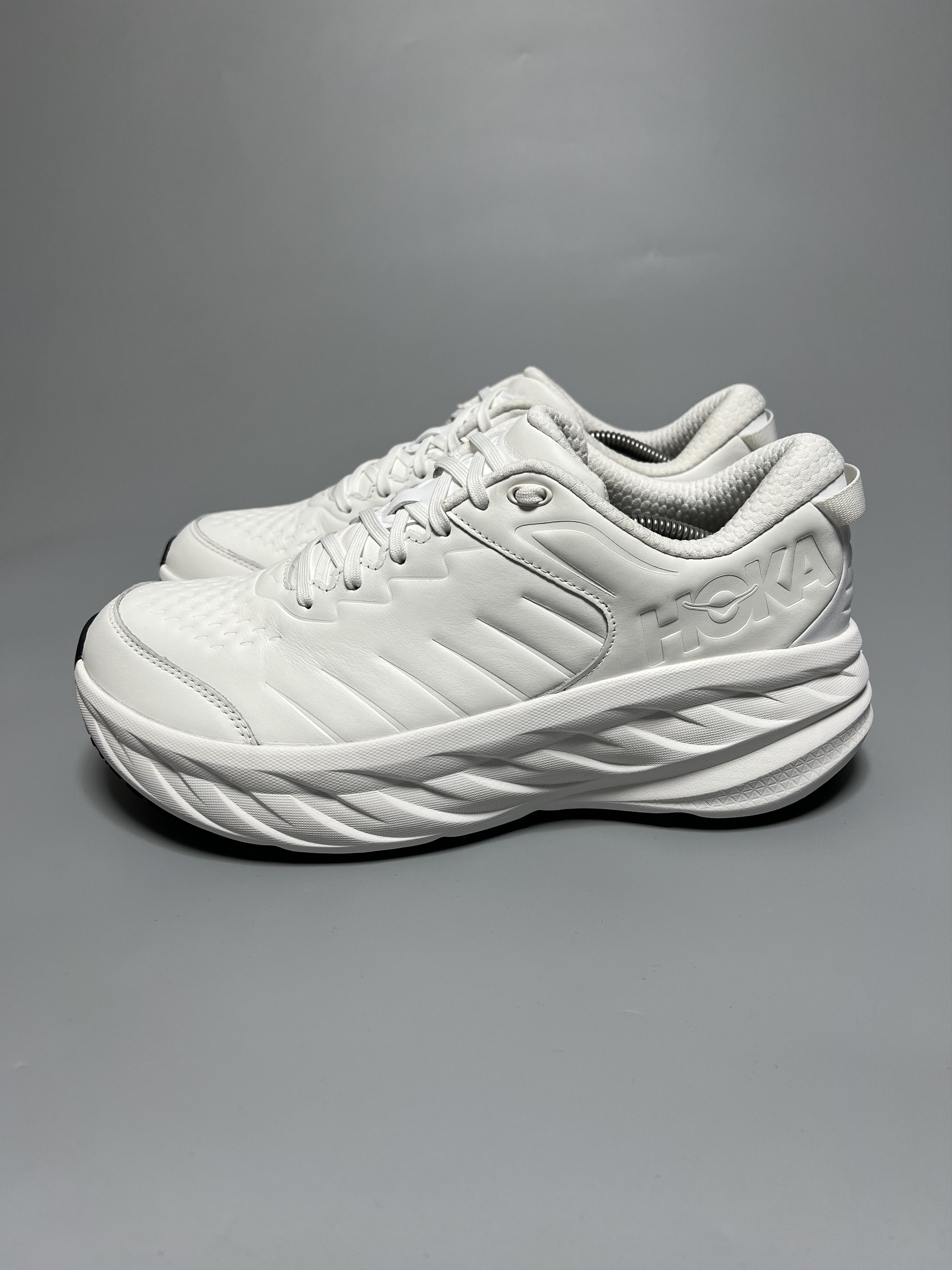 Hoka One One Bondi SR 'Frost' Running Shoes Slip Resistant