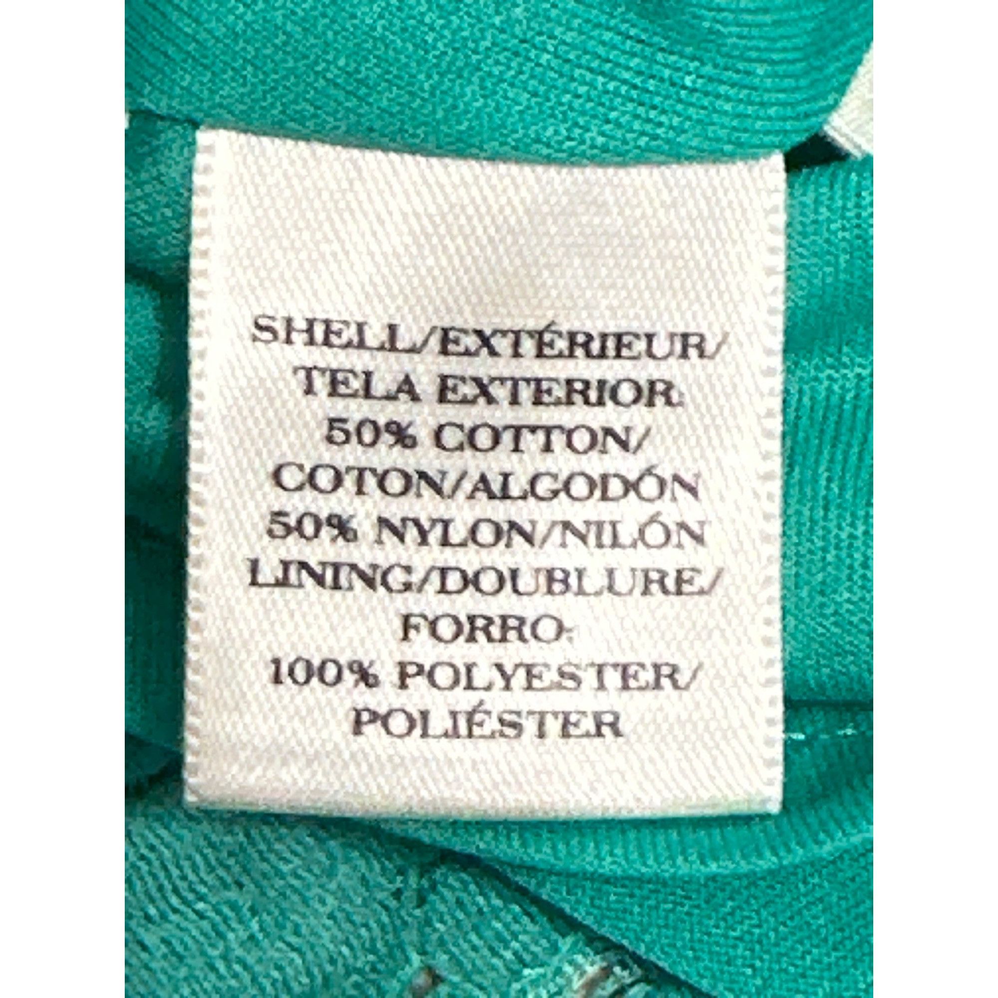 Ann Taylor Ann Taylor Size 4 Turquoise Lace Peplum Blouse Chic Romantic Size S / US 4 / IT 40 - 10 Thumbnail