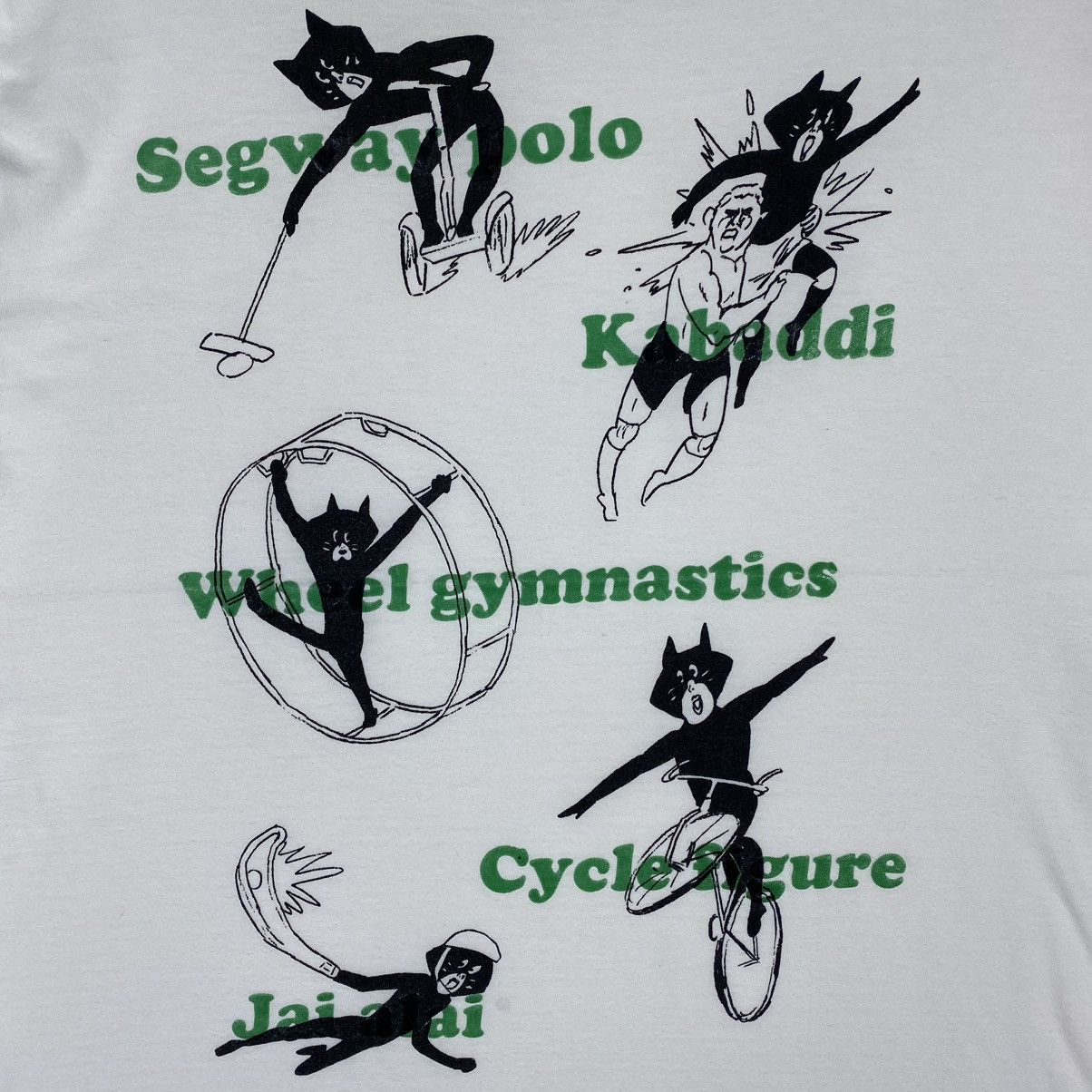 Ne-Net By Issey Miyake!! NE-ŃET Nyan Sports Graphic Tee Size XS / US 0-2 / IT 36-38 - 3 Thumbnail