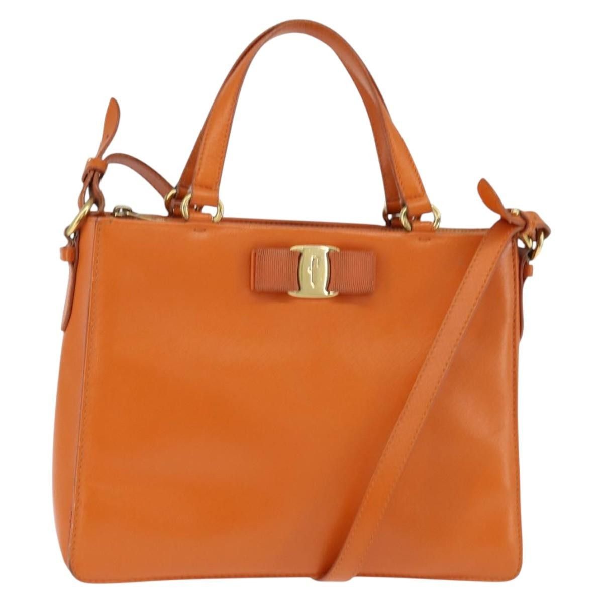 Salvatore Ferragamo Salvatore Ferragamo Vala tote Leather Size ONE SIZE - 1 Thumbnail