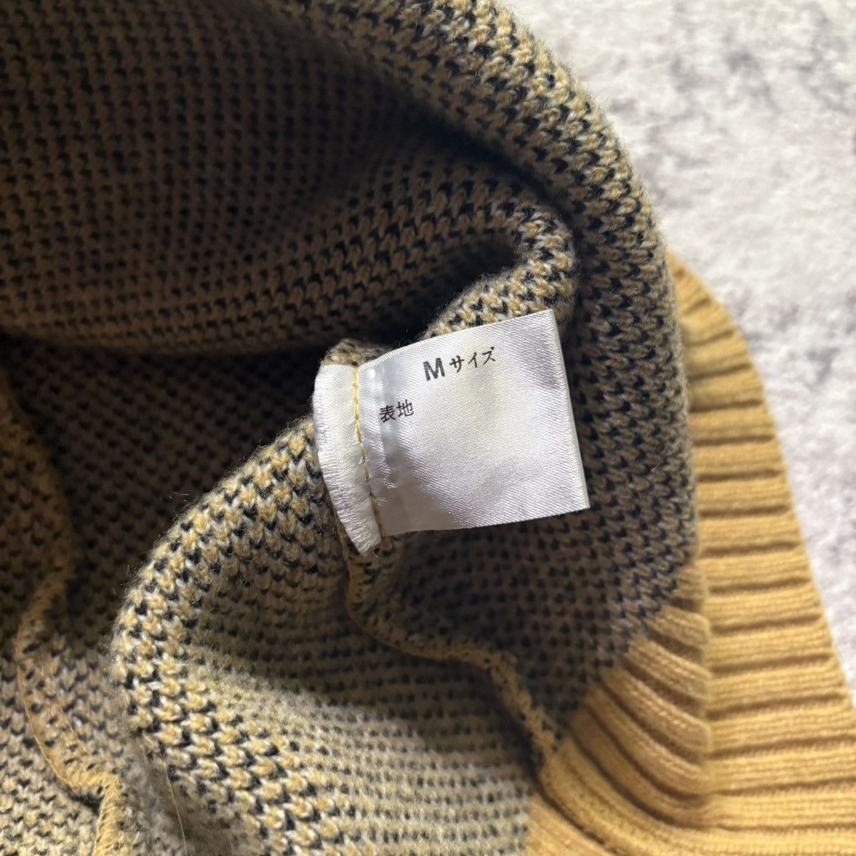 20471120 20471120 Hyoma Scabbed Wing Knit Vest Yellow | Size M Size US M / EU 48-50 / 2 - 7 Thumbnail
