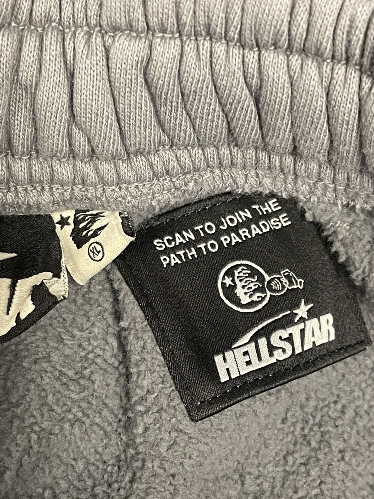 HELLSTAR Size XL - Hellstar Studio Shorts Grey Flame Brand New! Size US 34 / EU 50 - 8 Thumbnail