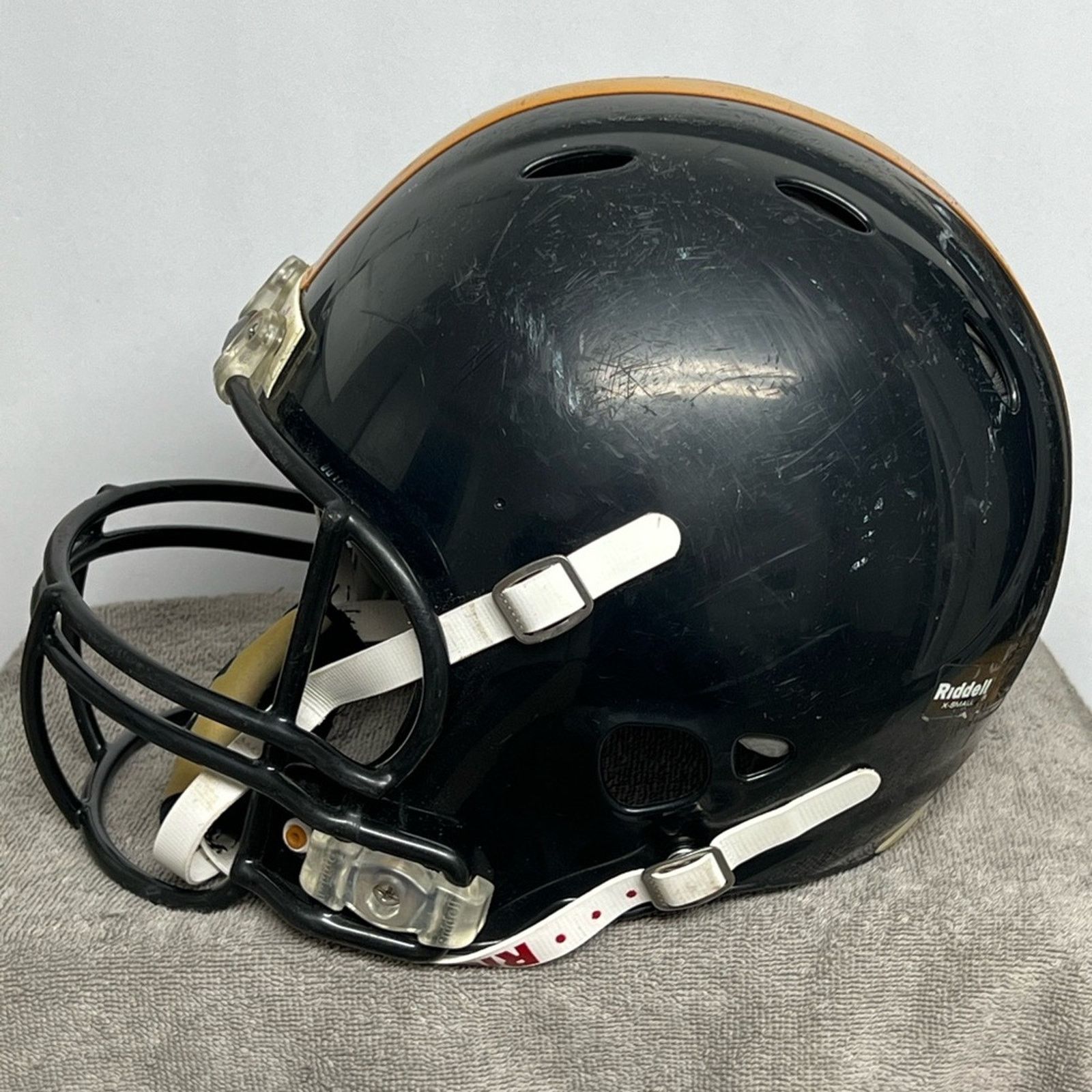 Riddell Pittsburgh Steelers Full Size Riddell Football Helmet Youth Size ONE SIZE - 2 Thumbnail