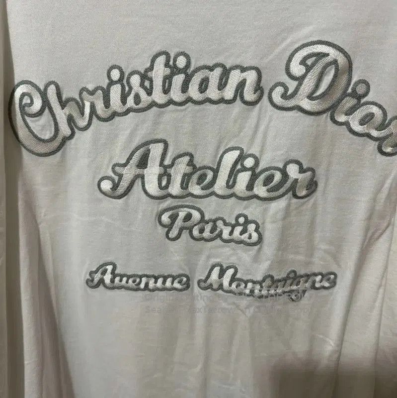 Other Dior White Cotton Logo Embroidery T-Shirt . Size US XL / EU 56 / 4 - 3 Thumbnail