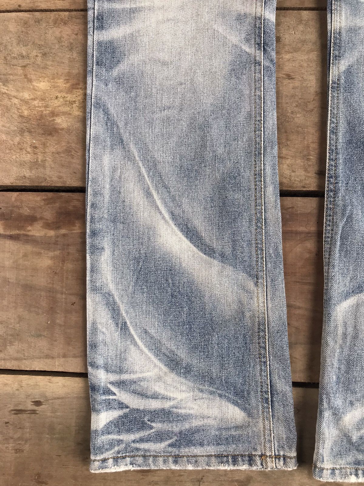 Seditionaries 💥FLARE💥90s STYLE IMPROVES SICK FADES DISTRESSED DENIM F394 Size US 32 / EU 48 - 9 Thumbnail