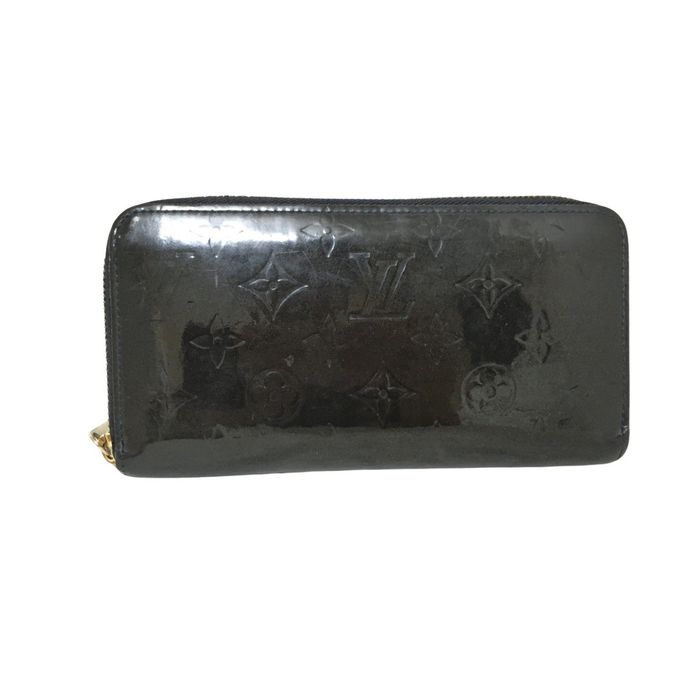 Pre-Owned Louis Vuitton Damier Ebene Zippy Wallet N41661 Round Zipper Long  Unisex (Good) 