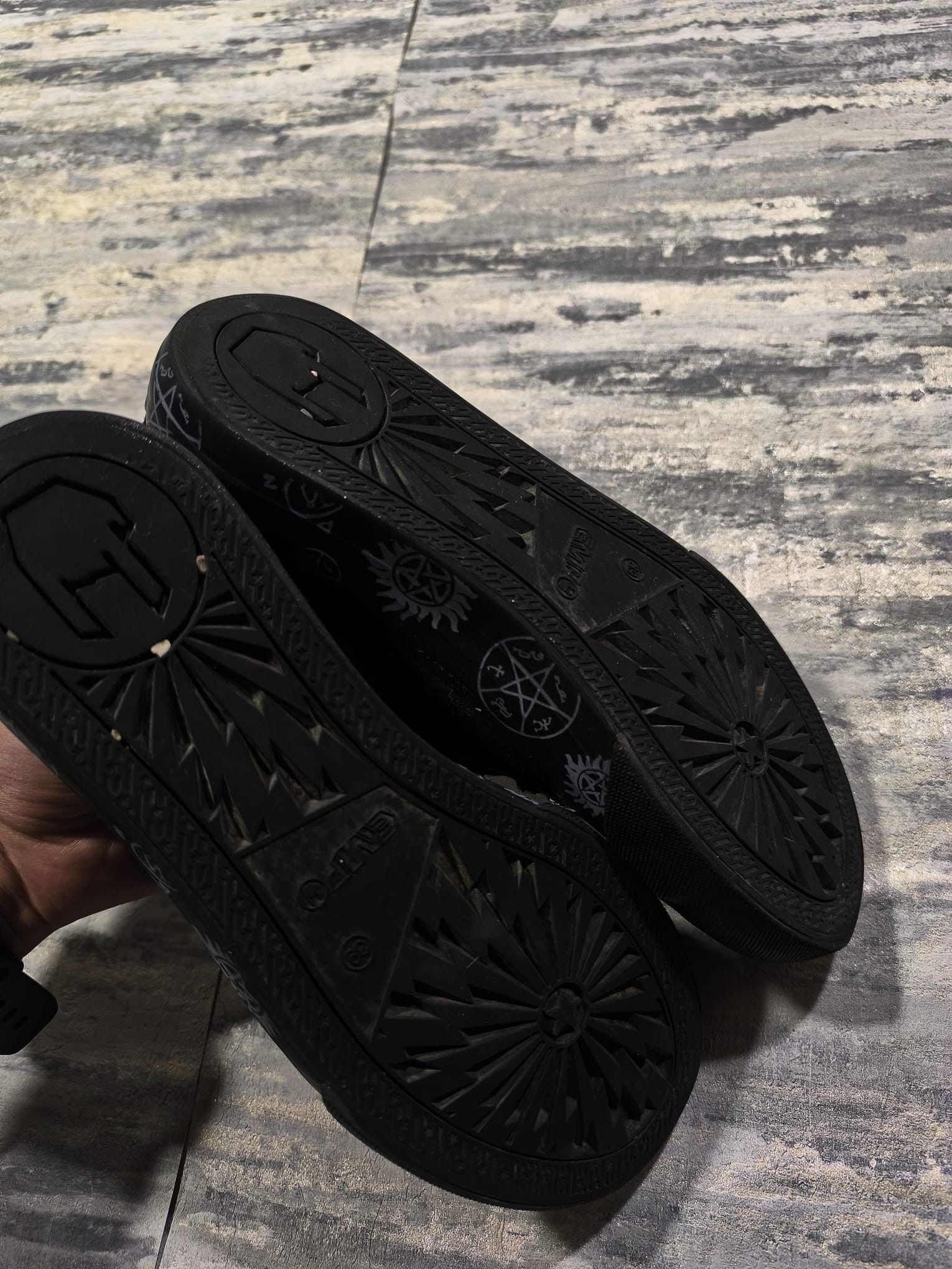 Other supernatural emo sigil sneakers alternative opium swag Size US 9 / IT 39 - 8 Thumbnail