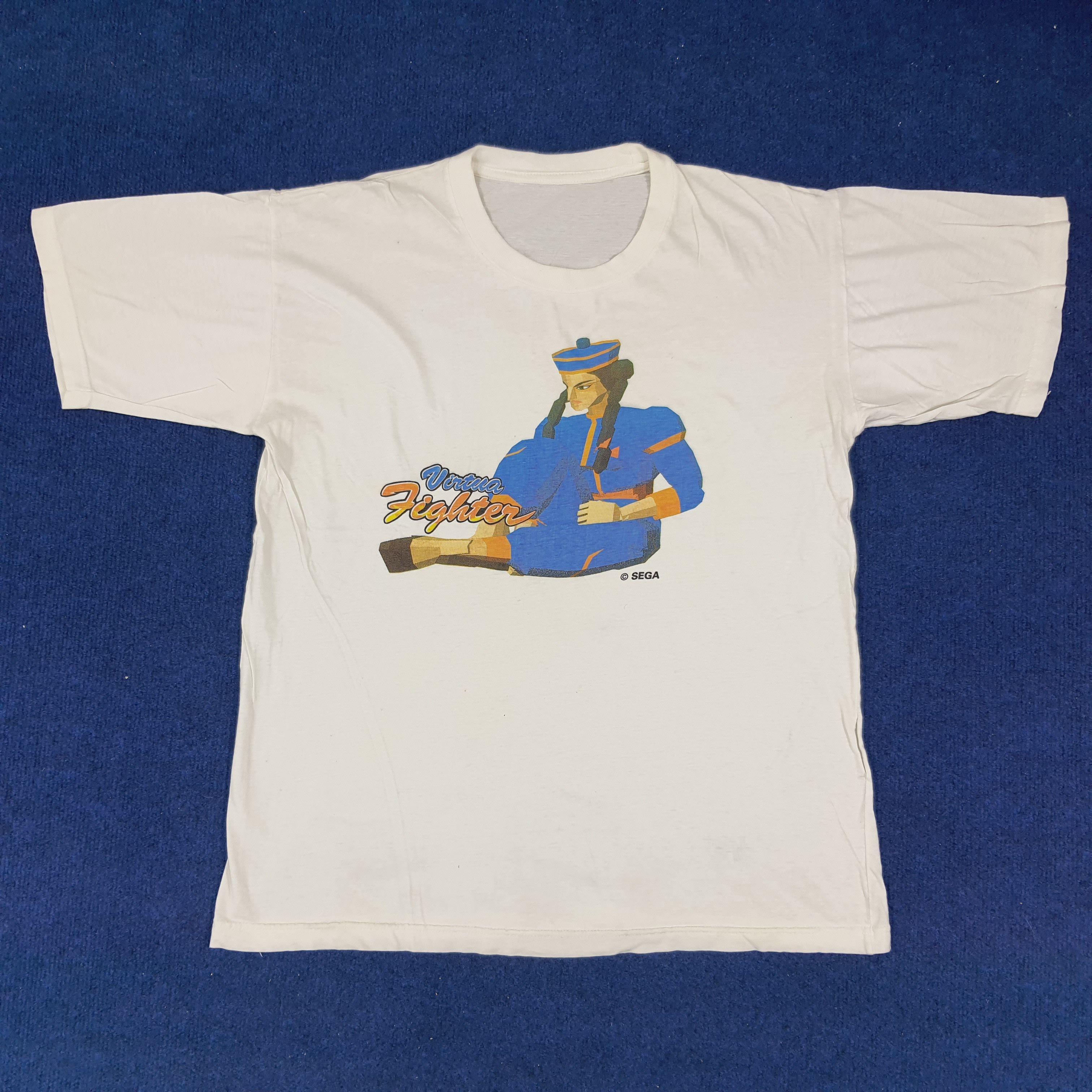 Street Fighter × The Game × Vintage Vintage SEGA Street Fighter Chun-Li Character Game Tshirt Size US L / EU 52-54 / 3 - 1 Thumbnail