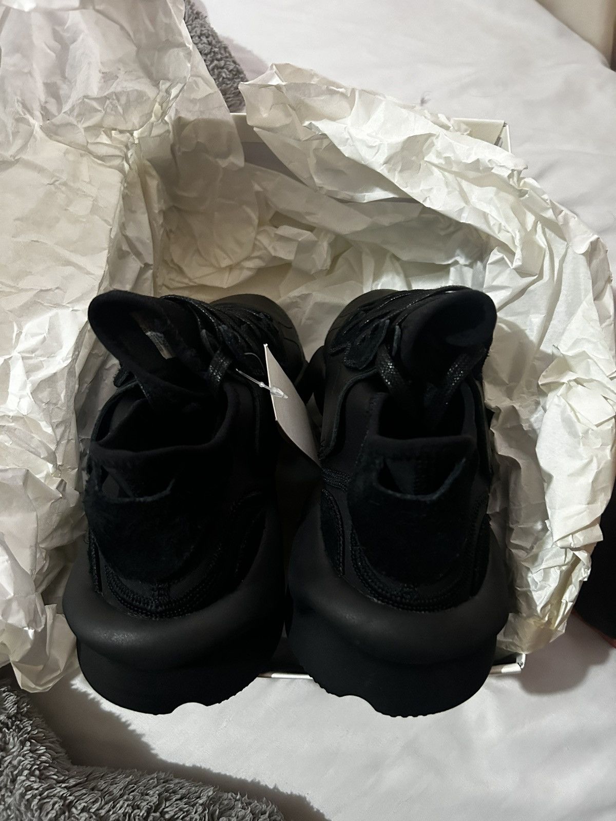 Adidas × Yohji Yamamoto Yohji Yamamoto Y3 Kaiwa Black Size US 8.5 / EU 41-42 - 5 Thumbnail