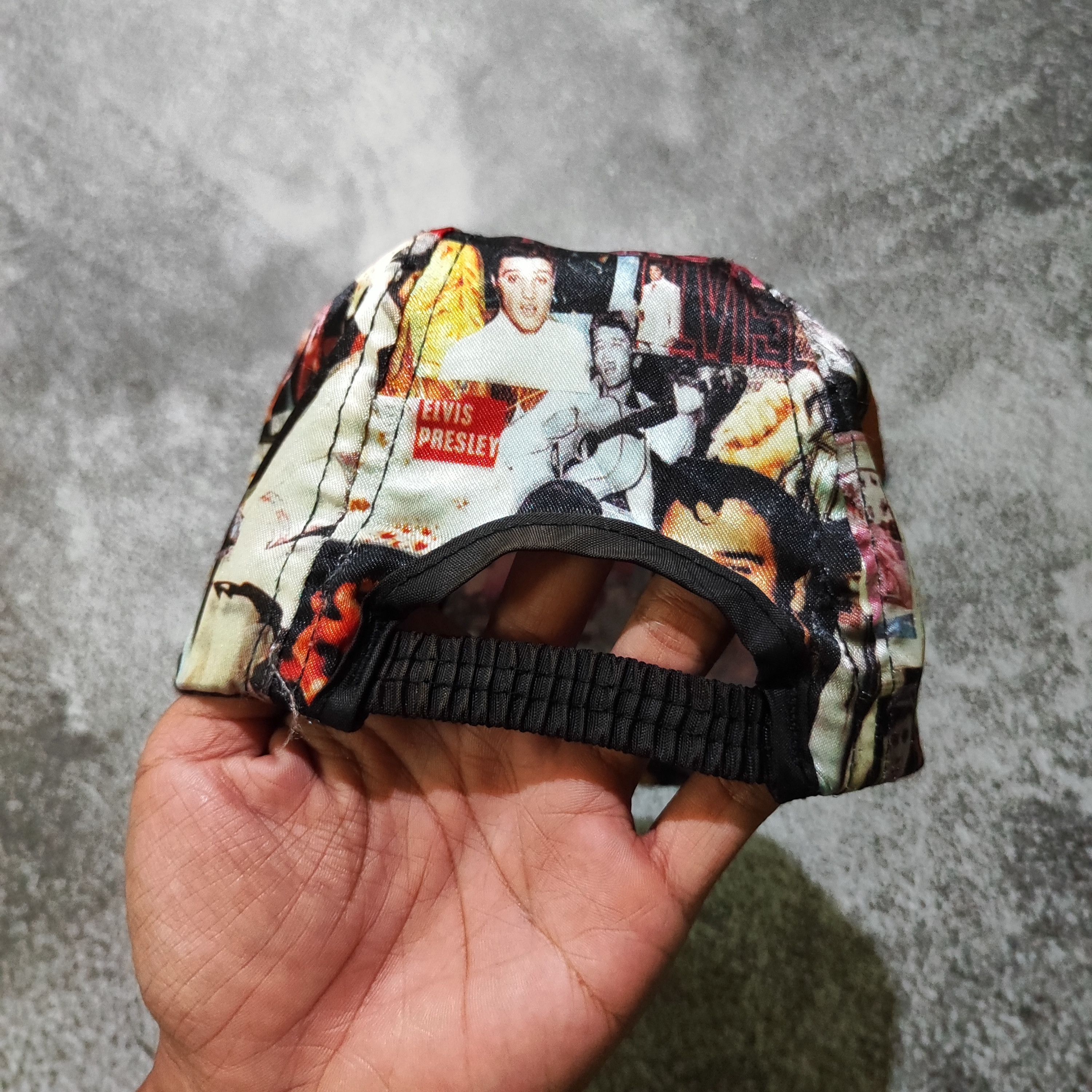Band Tees × Vintage Vintage Y2K Elvis Presley Cap Size ONE SIZE - 5 Thumbnail