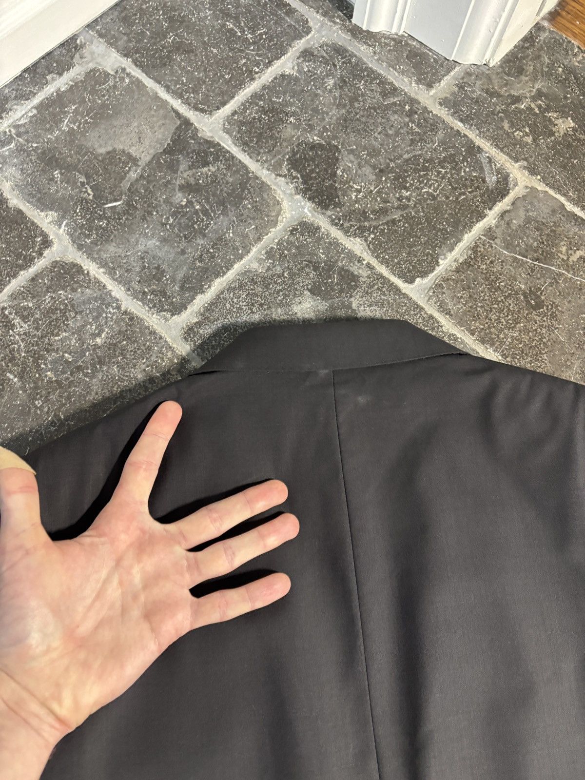 Canali Canali Suit Two Piece Suit Made in Italy Designer Two Tone Size 52R - 15 Thumbnail