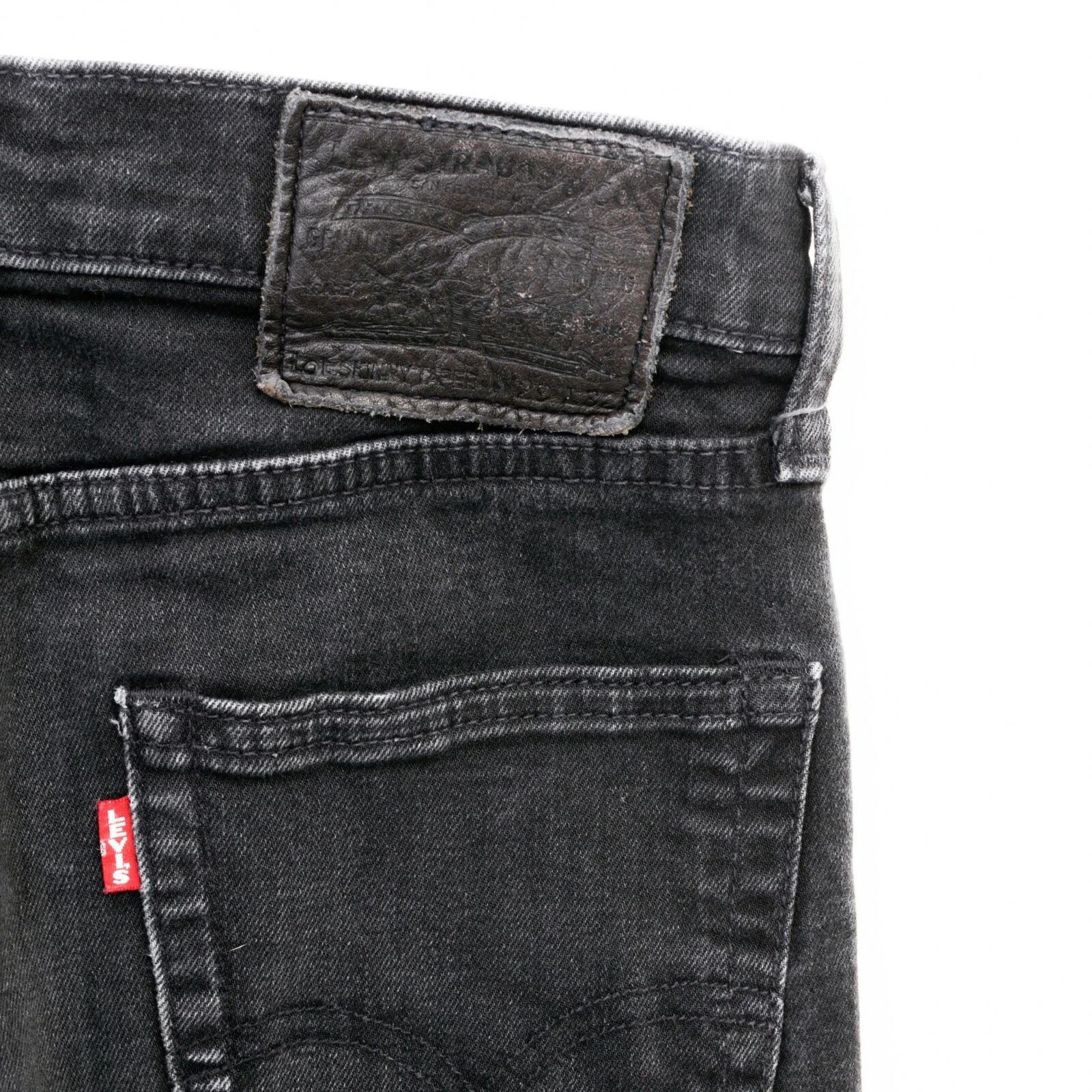 Levi's Big E Premium Skinny Women's W29 L32 Jeans Trousers Mid Rise Size 29" - 2 Thumbnail