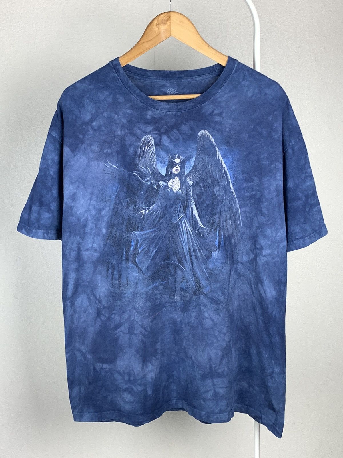 Other Vintage The Mountain Angel T-Shirt XL Blue Fantasy Art Movie Size US XL / EU 56 / 4 - 2 Thumbnail