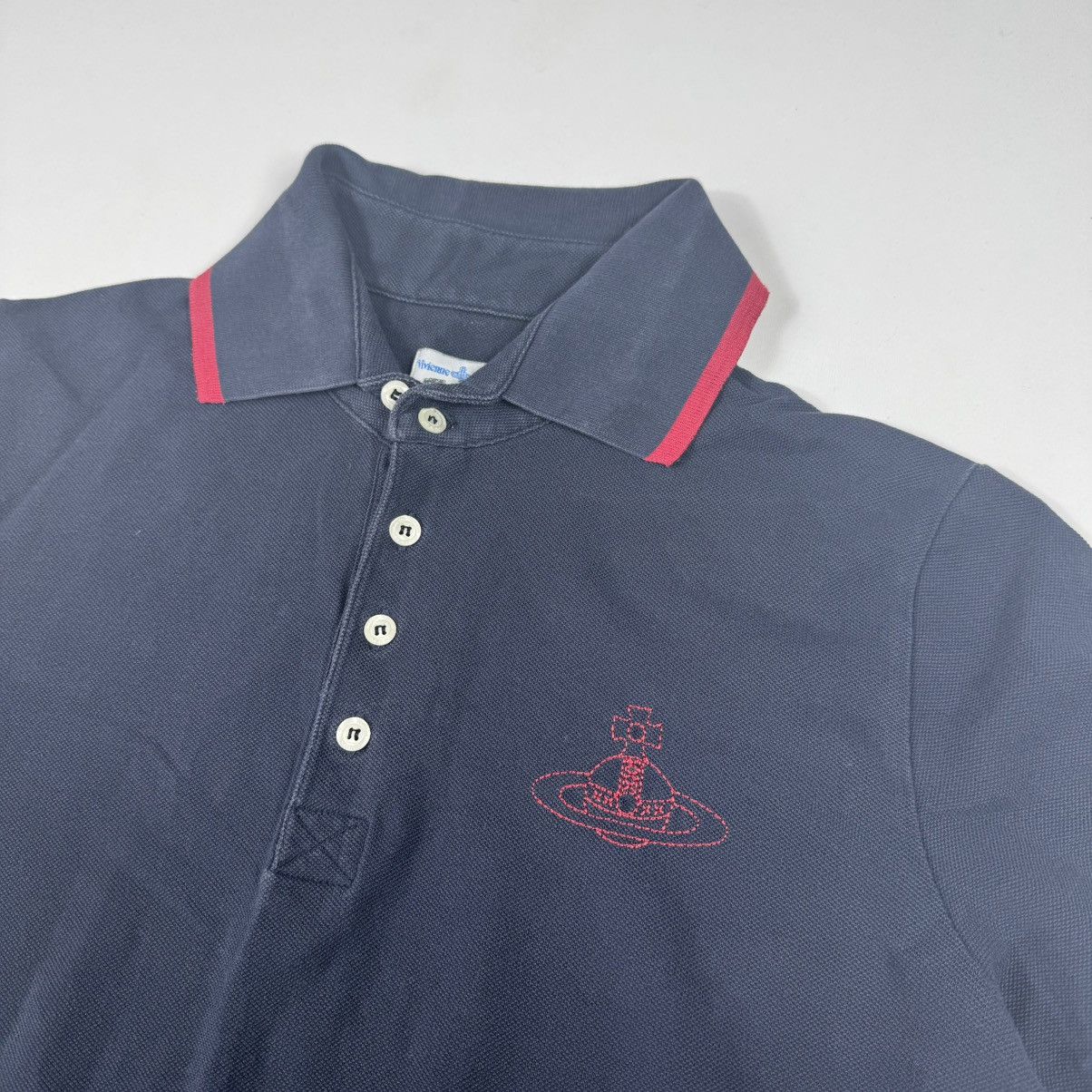 Vivienne Westwood vintage polo vivienne westwood rare logo Size US L / EU 52-54 / 3 - 3 Thumbnail