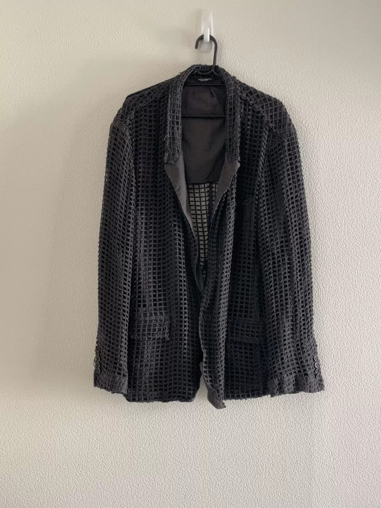 Dolce & Gabbana Dolce Gabbana Sheer Blazer Size US L / EU 52-54 / 3 - 1 Thumbnail