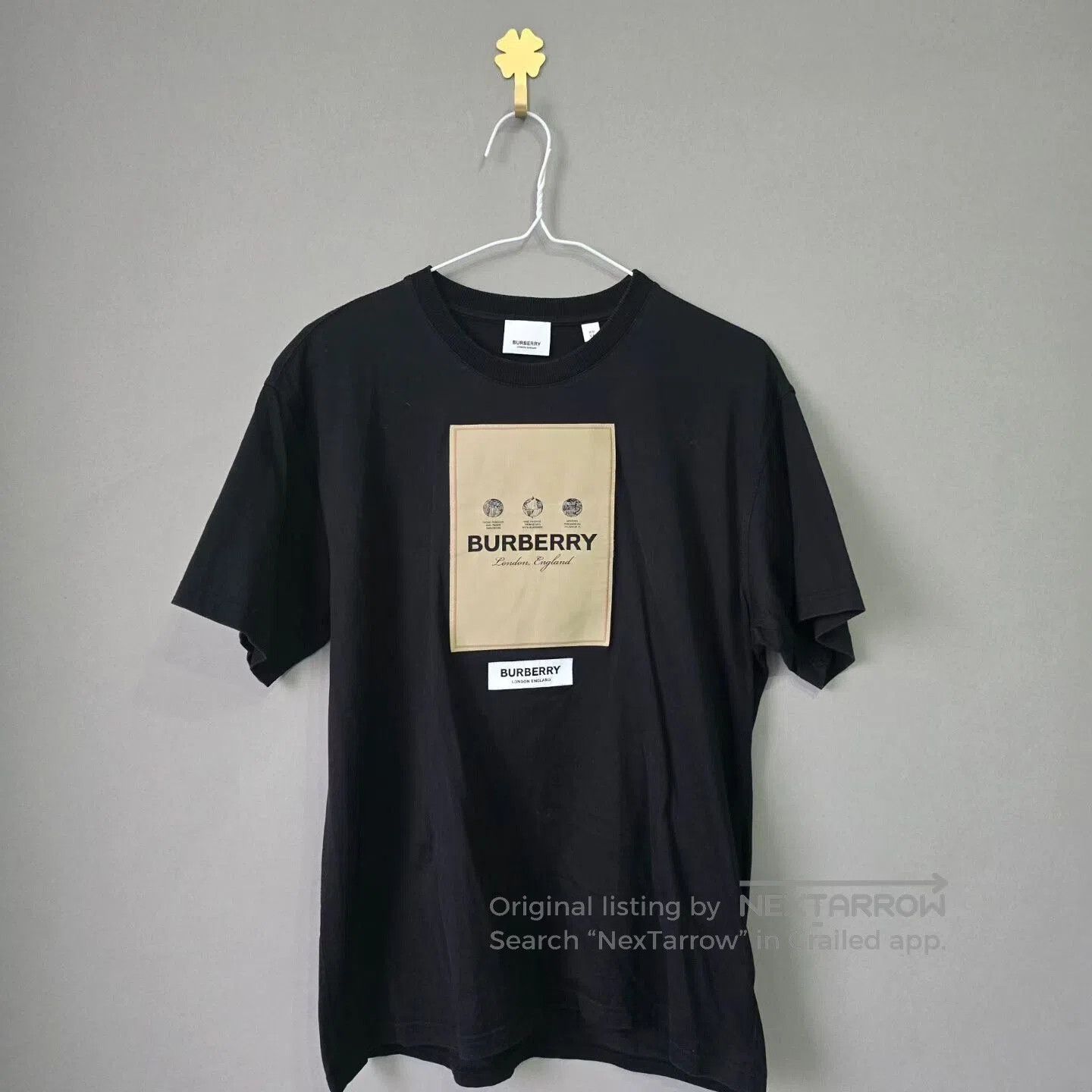 Burberry burberry black short sleeve t-shirt. Size US XS / EU 42 / 0 - 1 Thumbnail
