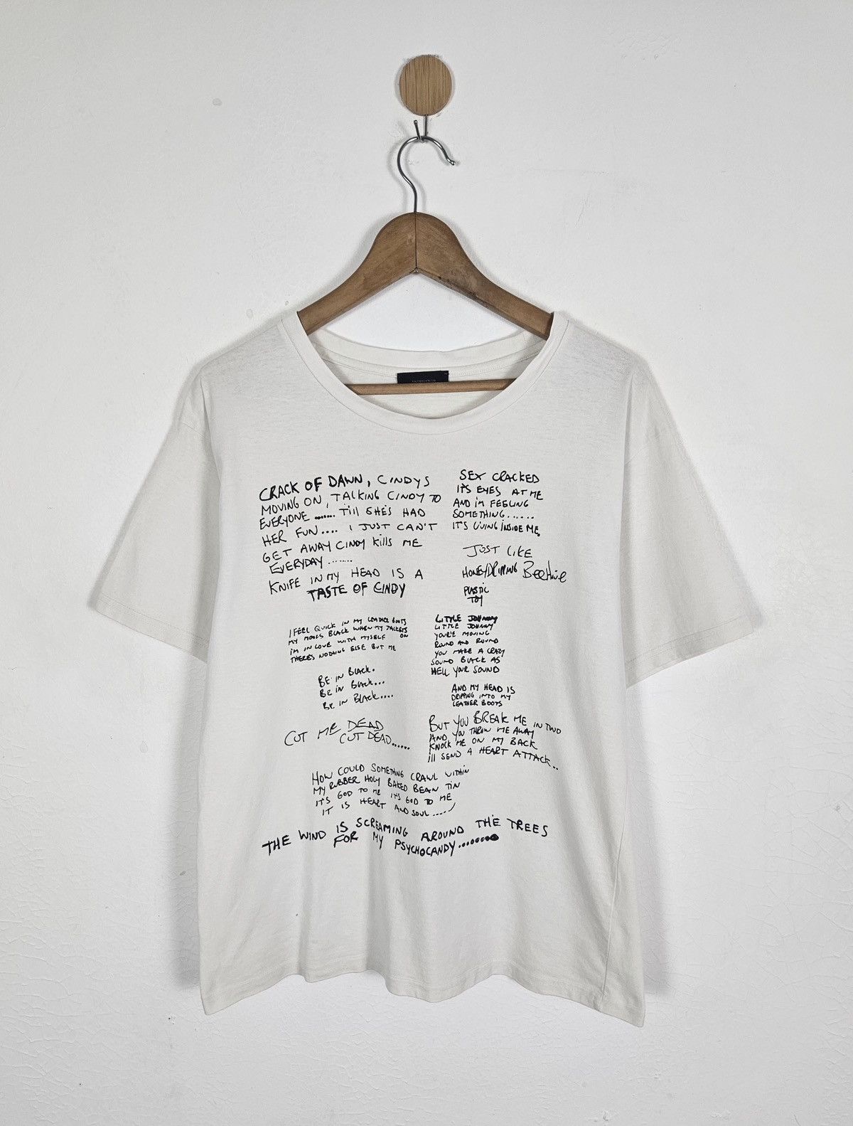 Band Tees × Jun Takahashi × Undercover Undercover X Jesus And Mary