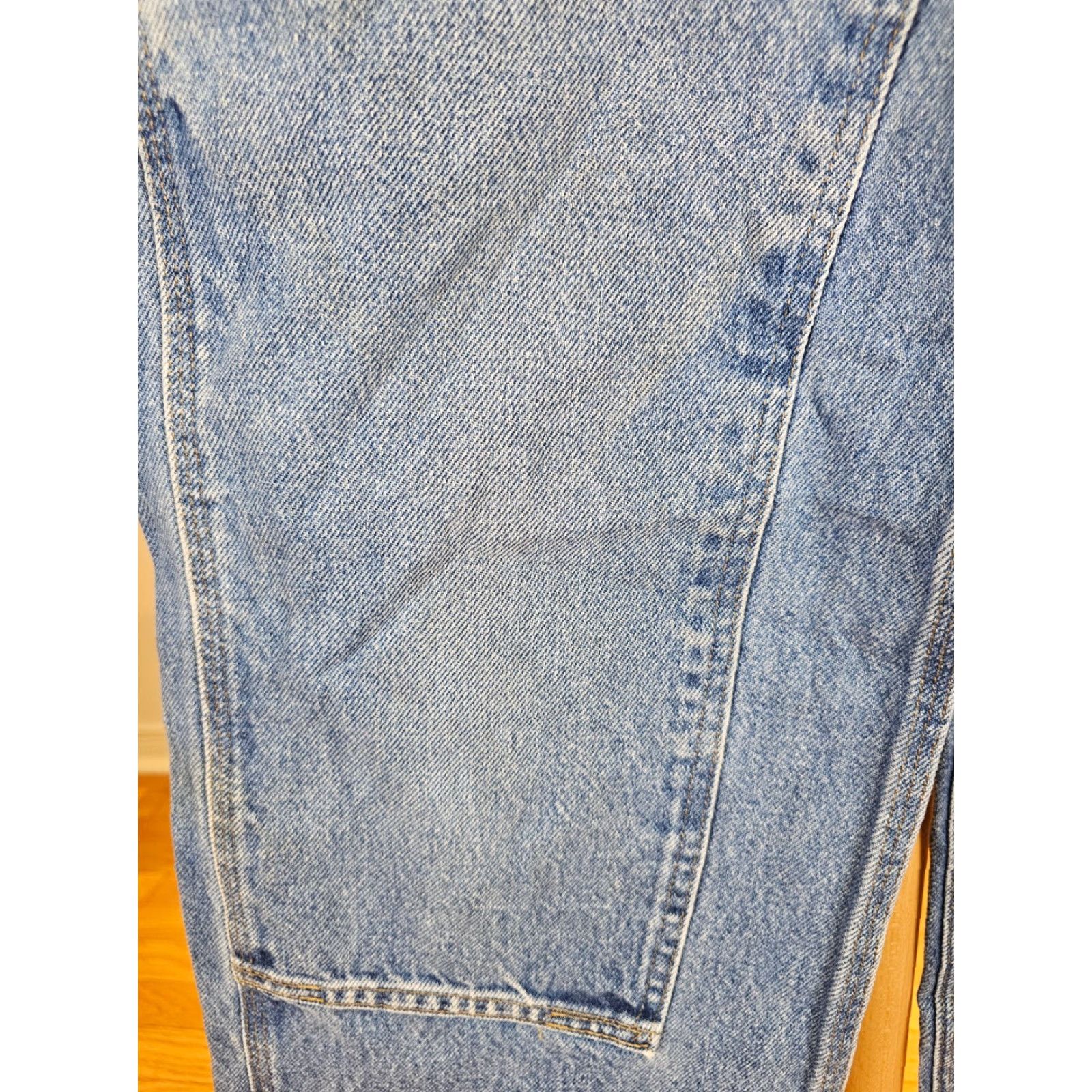 Carhartt VINTAGE Carhartt Denim DOUBLE KNEE WORK JEANS PANTS 29X30 04 Jeans Pants Blue Mens Carpenter Canvas Denim 90s 2000s Size US 29 - 4 Thumbnail