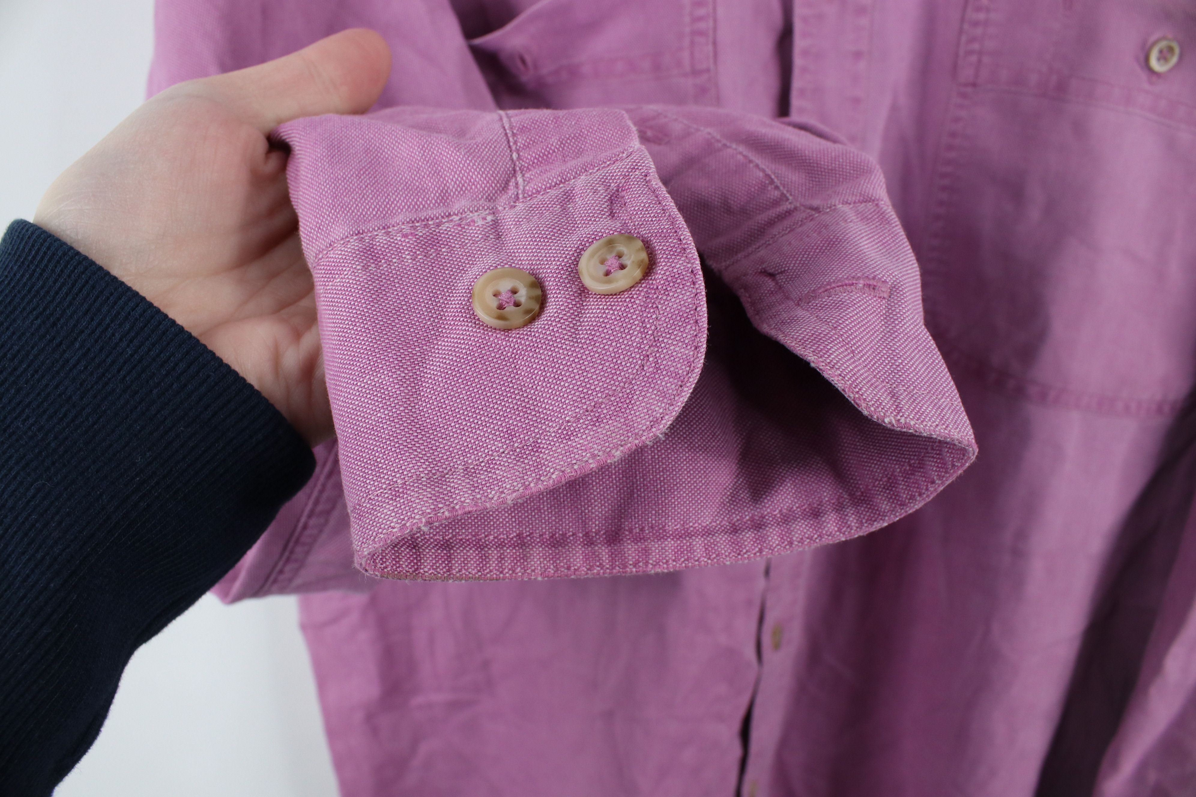 Eddie Bauer × Vintage Vintage 90s Eddie Bauer Winslow Oxford Button Down Shirt Size US M / EU 48-50 / 2 - 6 Thumbnail