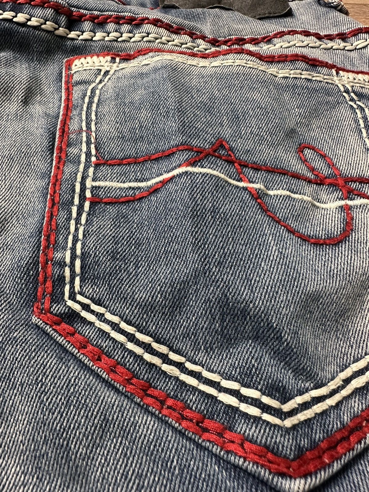 True Religion × Vintage Crazy Vintage Y2K True Religion Style Flair Jeans Size US 34 / EU 50 - 4 Thumbnail