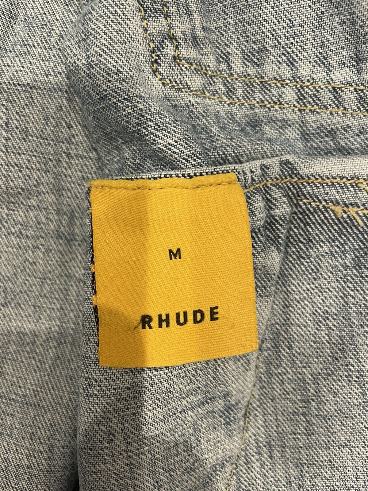 Rhude RhudexMcClaren Denim Jacket Size US M / EU 48-50 / 2 - 13 Thumbnail