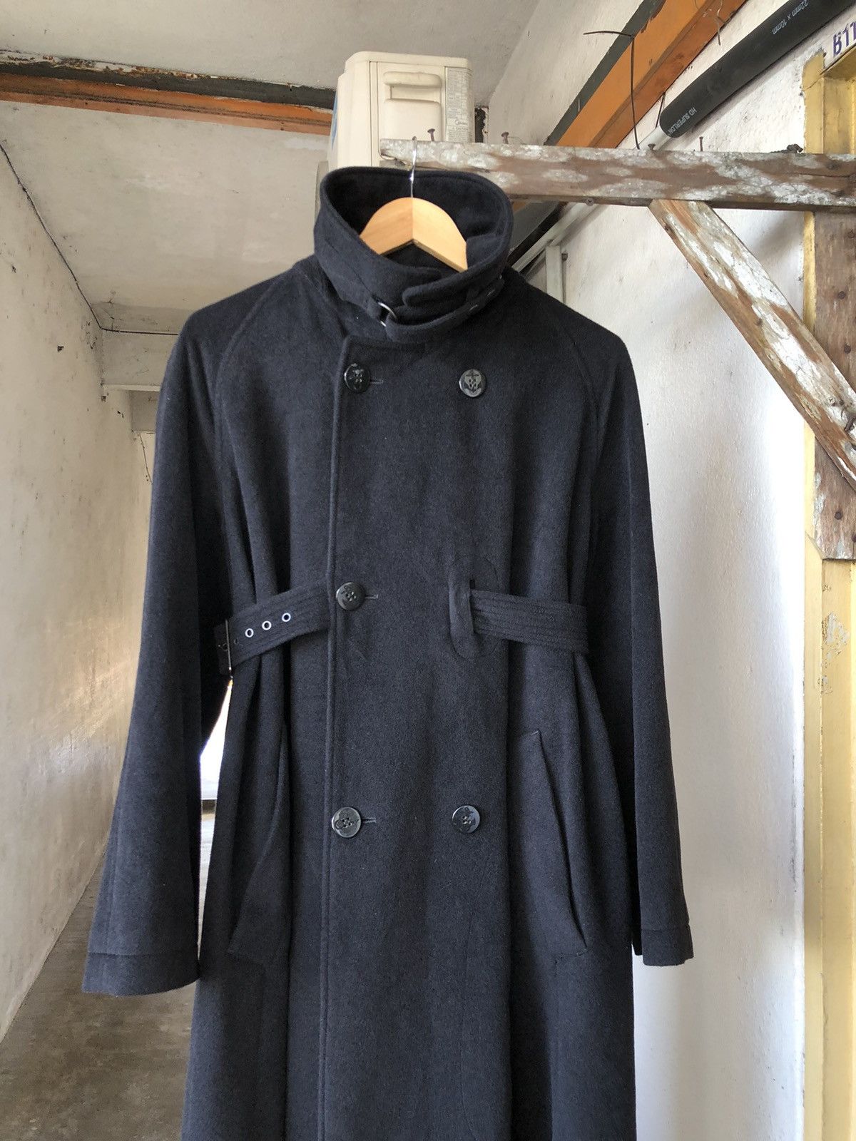 Jean Paul Gaultier On fire🔥 Jean Paul Gaultier Femme Wool Long Coat Size S / US 4 / IT 40 - 5 Thumbnail