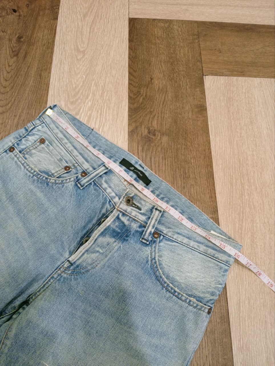 Johnbull JOHN BULL JAPAN SELVEDGE DISTRESSED JEANS - SIZE 30 Size US 30 / EU 46 - 12 Thumbnail