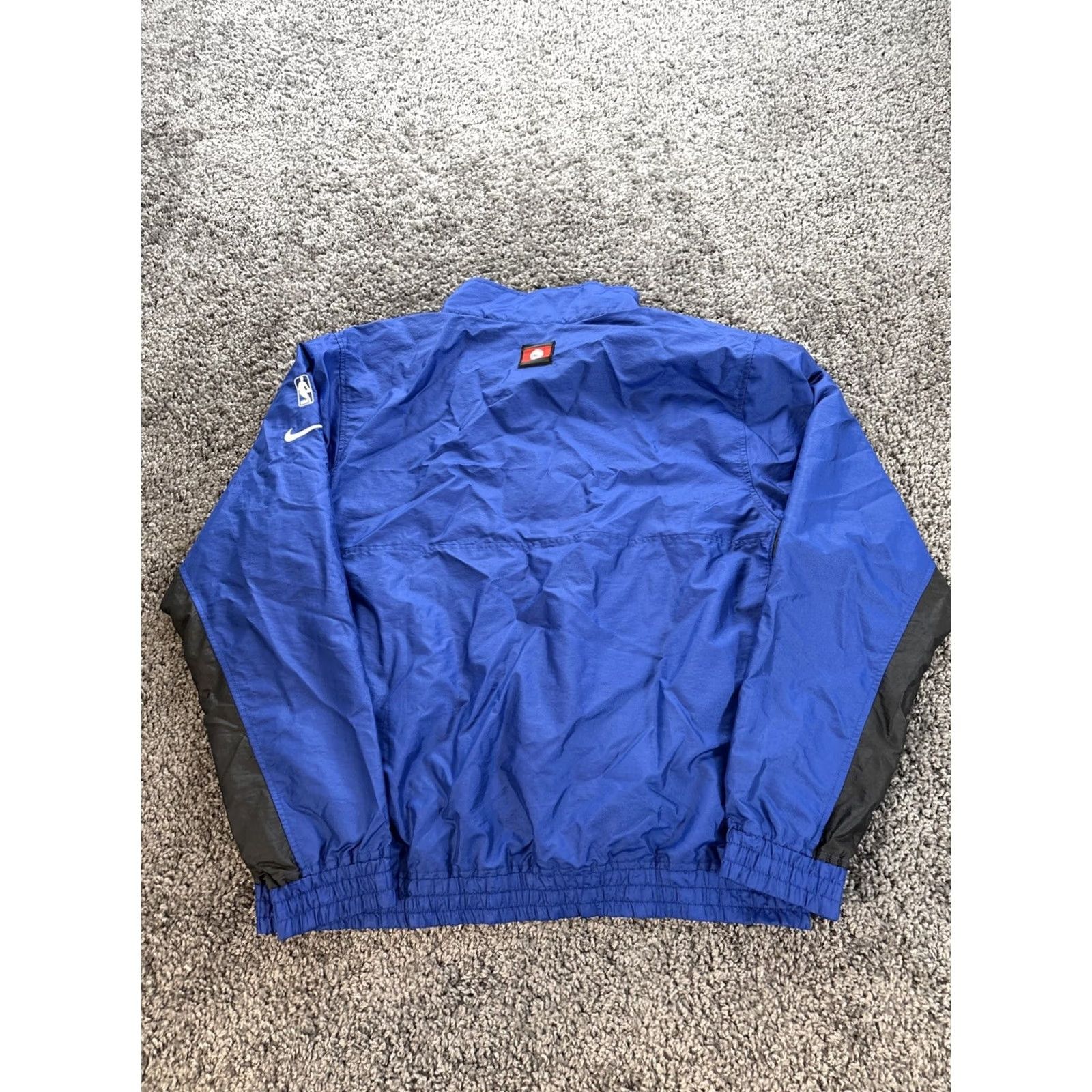 Nike NWT Nike Jacket XL Mens Blue Windbreaker 76ers NBA Kangaroo Av0635-495 Track Activewear Size US XL / EU 56 / 4 - 6 Thumbnail