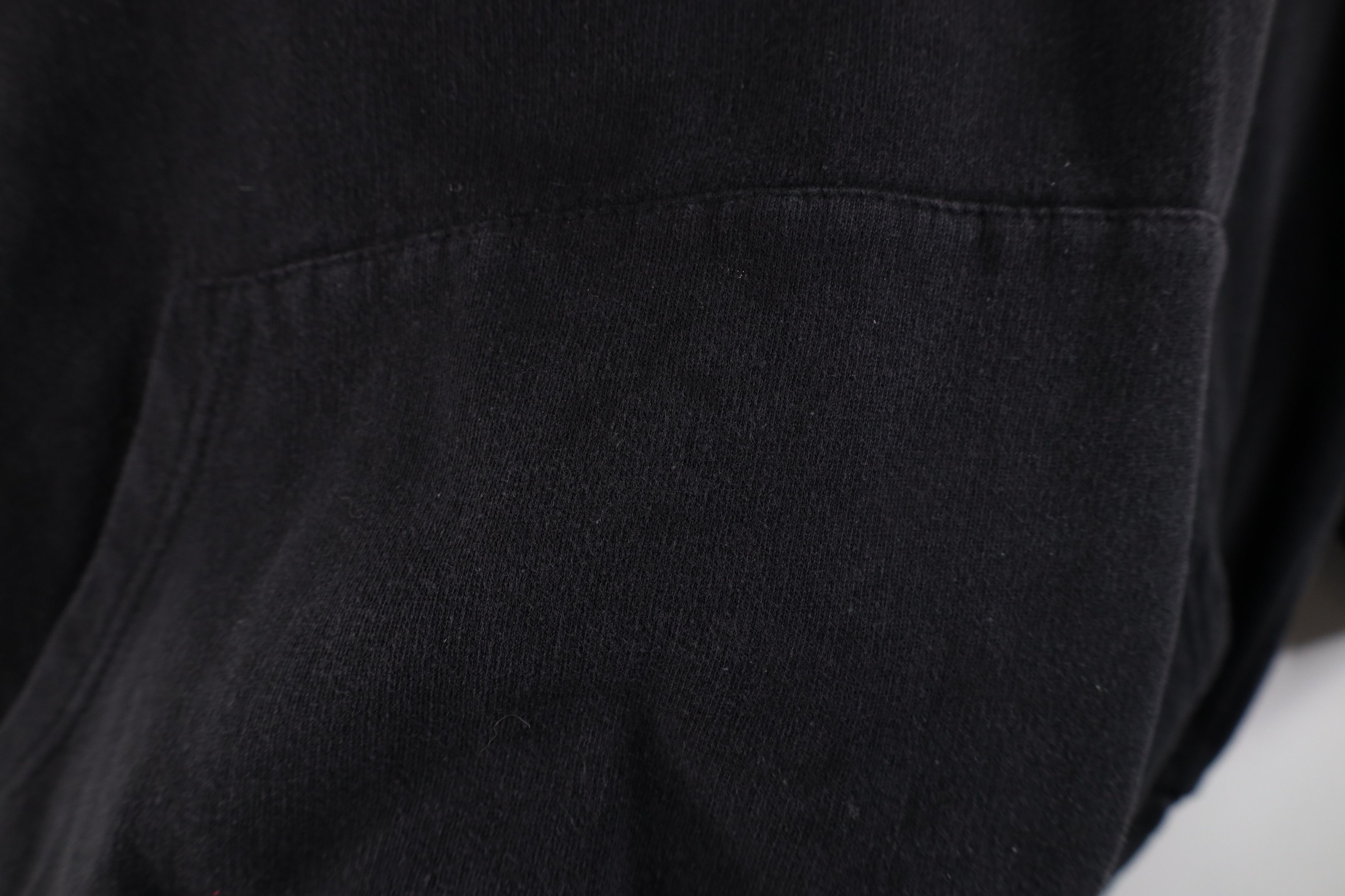 Vintage Vintage 90s Y2K Streetwear Cropped Boxy Fit Hoodie Black Size US M / EU 48-50 / 2 - 7 Thumbnail