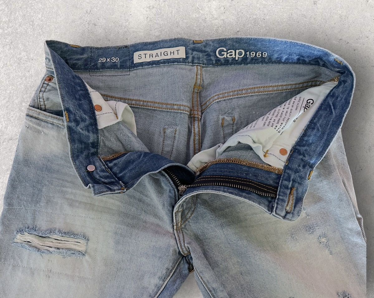Gap Gap 1969 Straight Jeans Size US 29 - 4 Thumbnail