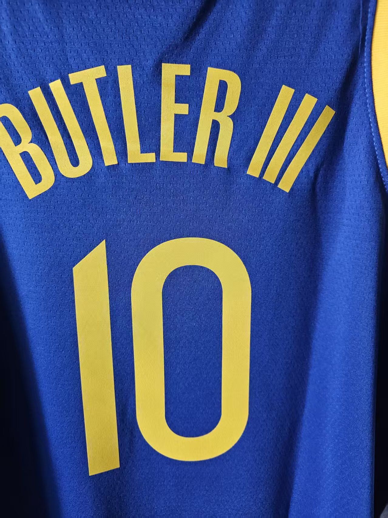 NBA Golden State Warriors #10 Jimmy Butler Jersey Blue Size US M / EU 48-50 / 2 - 4 Thumbnail