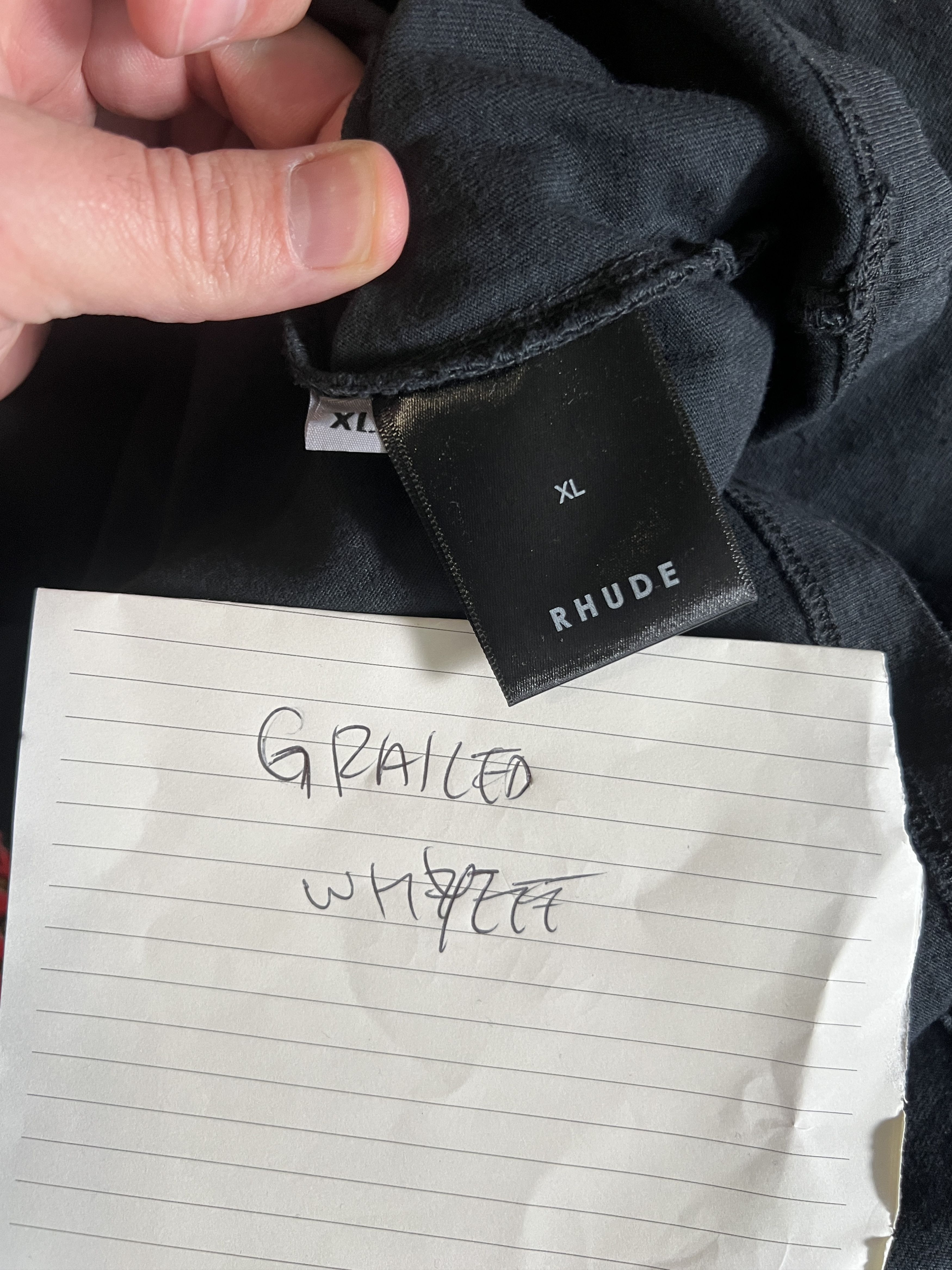 Rhude XL | NWT Rhude "Humanity" T-Shirt Size US XL / EU 56 / 4 - 5 Thumbnail