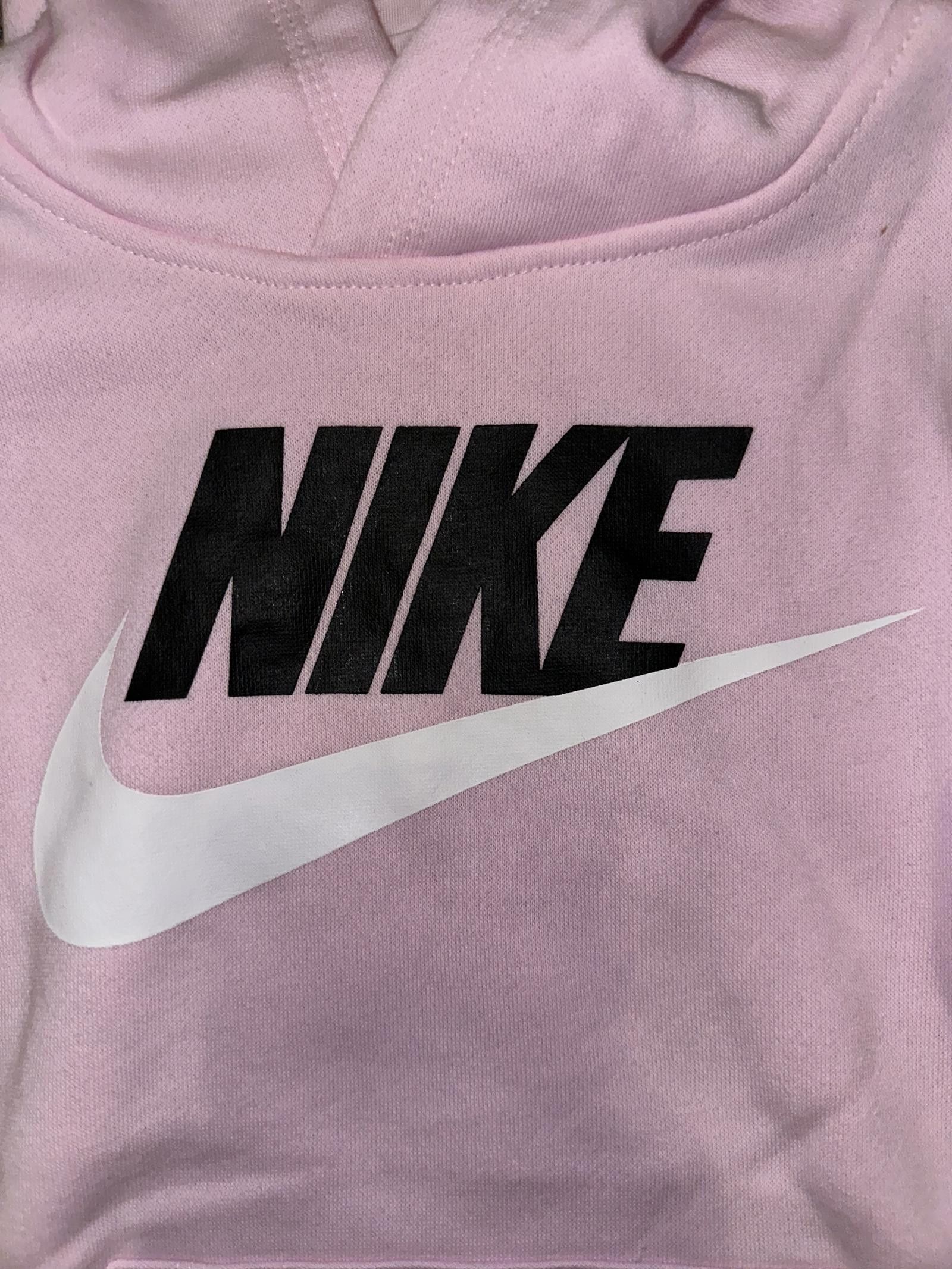 Nike Nike Sportswear Club Fleece Little Kids (Boy’s) Pink Pullover Hoodie Size US XXS / EU 40 - 3 Thumbnail