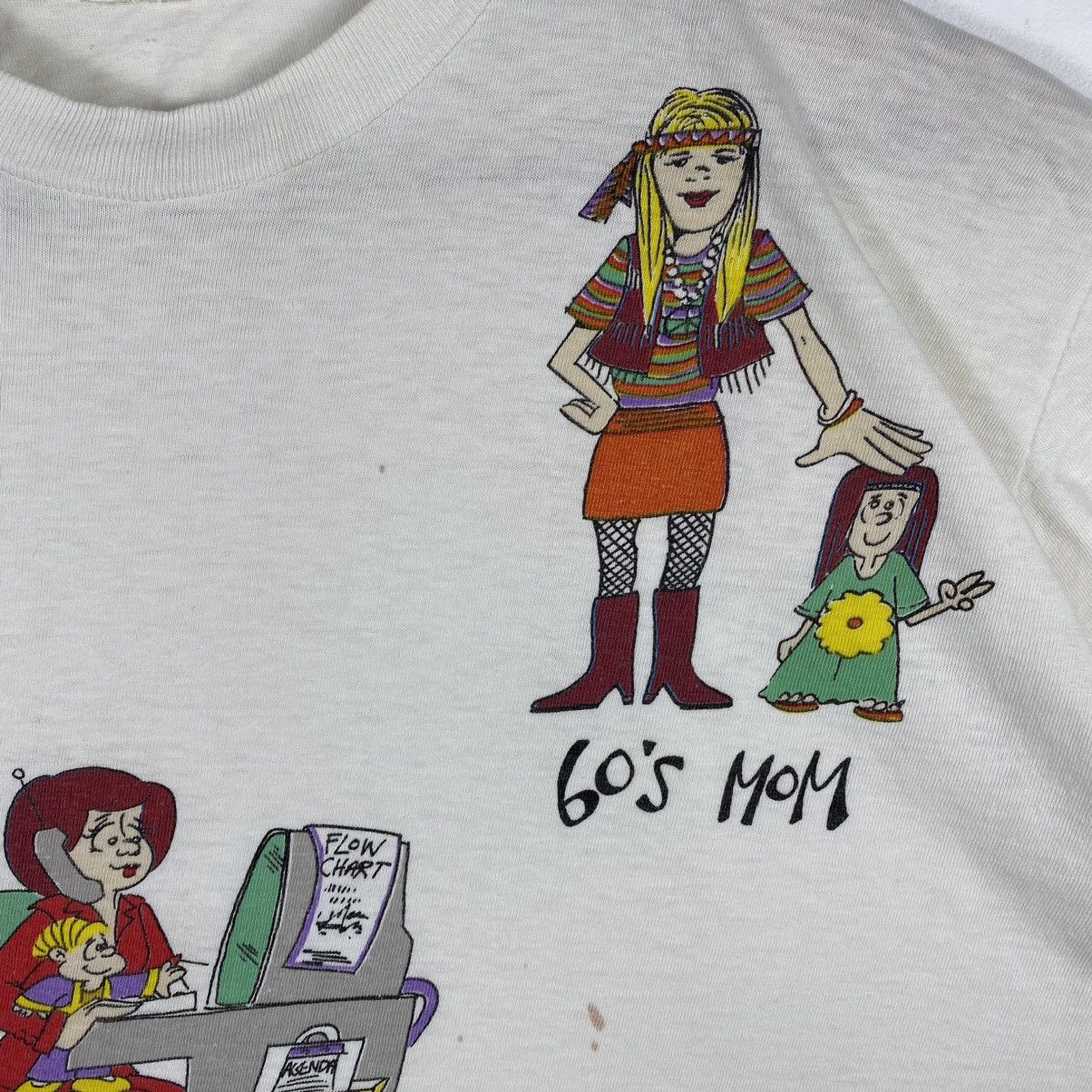 Vintage Vintage 90's RETRO MOM Graphic Tee Size US L / EU 52-54 / 3 - 5 Thumbnail