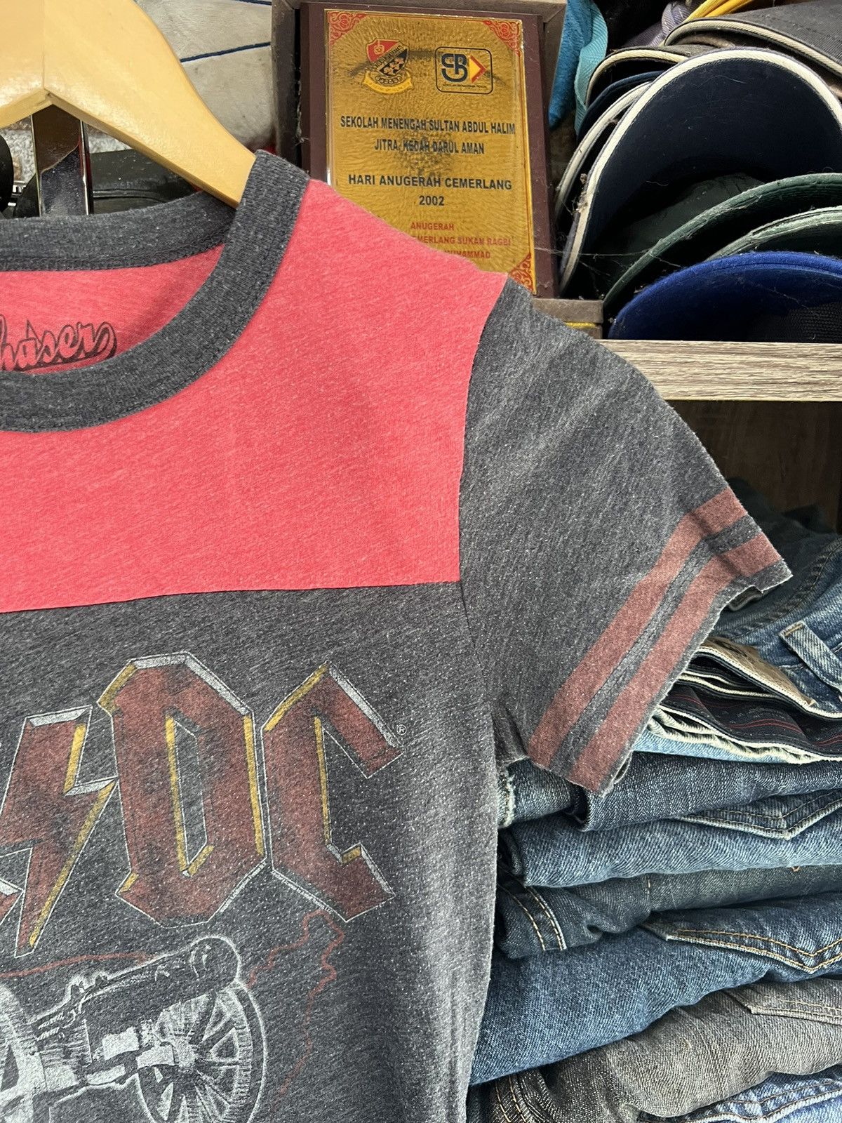 AC/DC 🔥Chaser LA ACDC US Tour 1982 Size XXS / US 00 / IT 34 - 5 Thumbnail