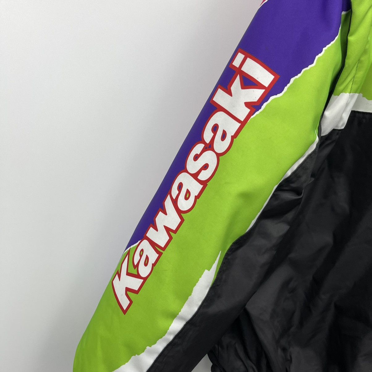 Vintage Kawasaki Racing Team 90’s Vintage Transformer Jacket Rare Size US XL / EU 56 / 4 - 9 Thumbnail