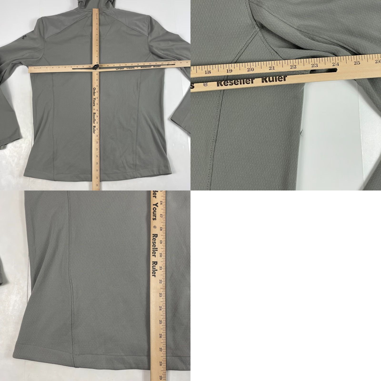 Under Armour VINTAGE Under Armour Hoodie Mens L Gray ColdGear Reactor Camouflage Full Zip Hiking Size US L / EU 52-54 / 3 - 9 Thumbnail