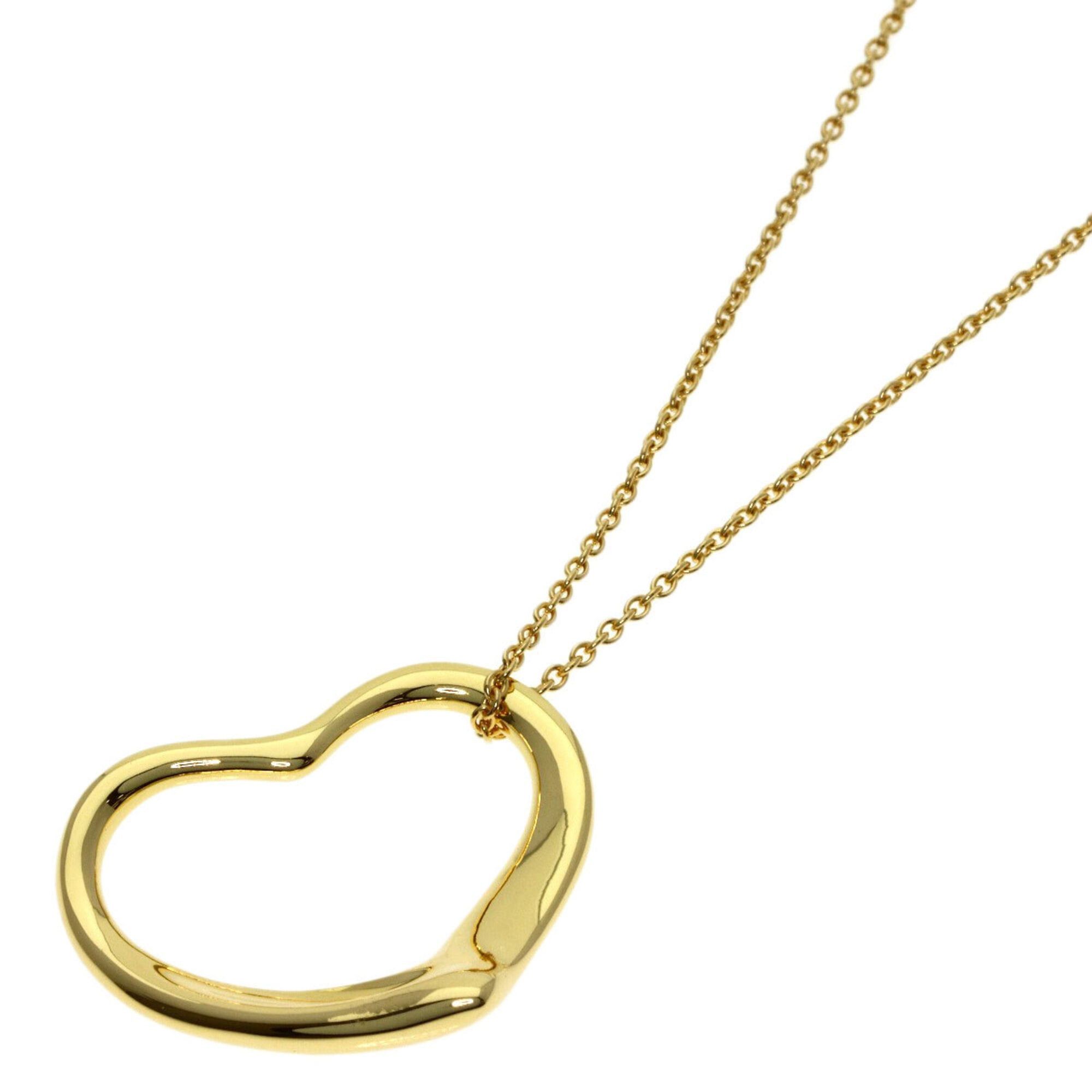 Tiffany & Co. Tiffany & Co. Open Heart Necklace, 18K Yellow Gold, Women's. Size ONE SIZE - 1 Thumbnail