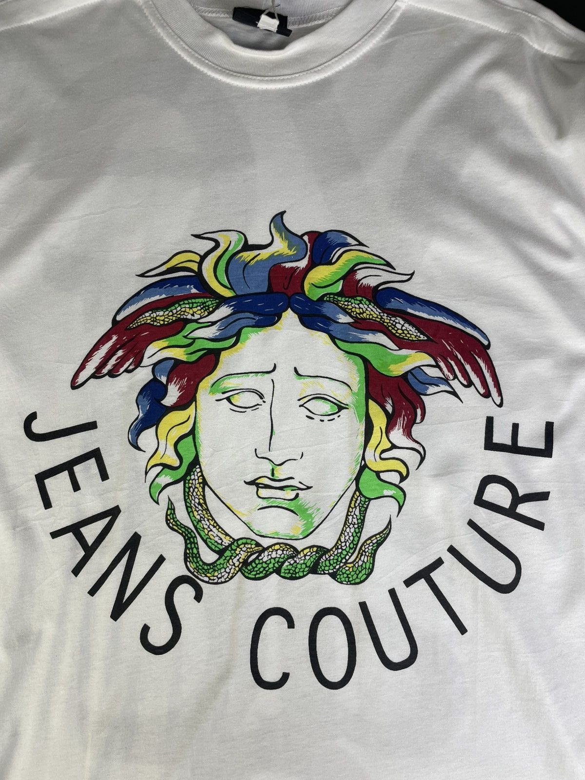 Versace 🔥Rare Vintage Versace Jeans Couture Medusa Head With Tag Size US S / EU 44-46 / 1 - 5 Thumbnail