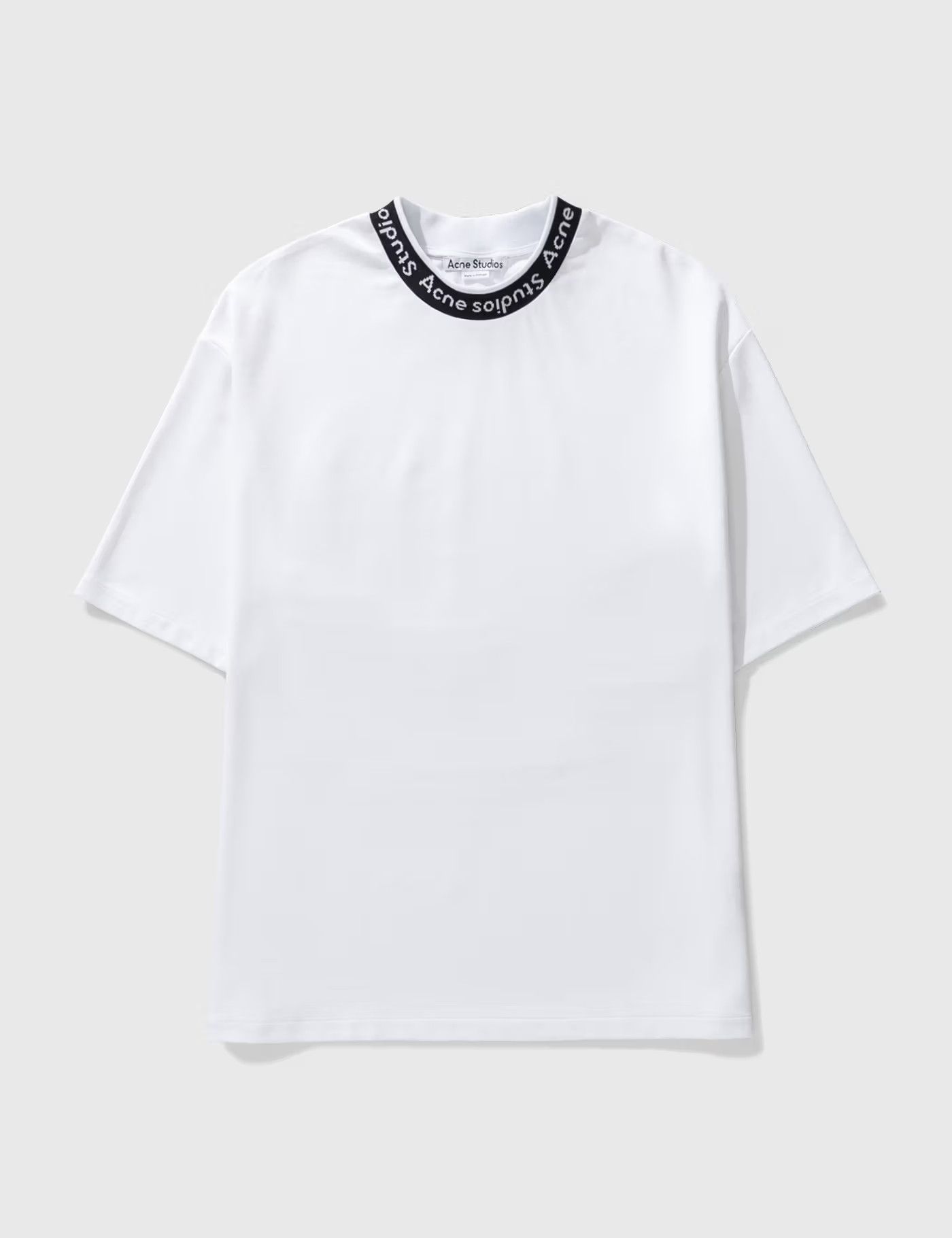 Acne Studios o1y0824 Short Sleeve T-Shirt in White Size US XS / EU 42 / 0 - 1 Thumbnail