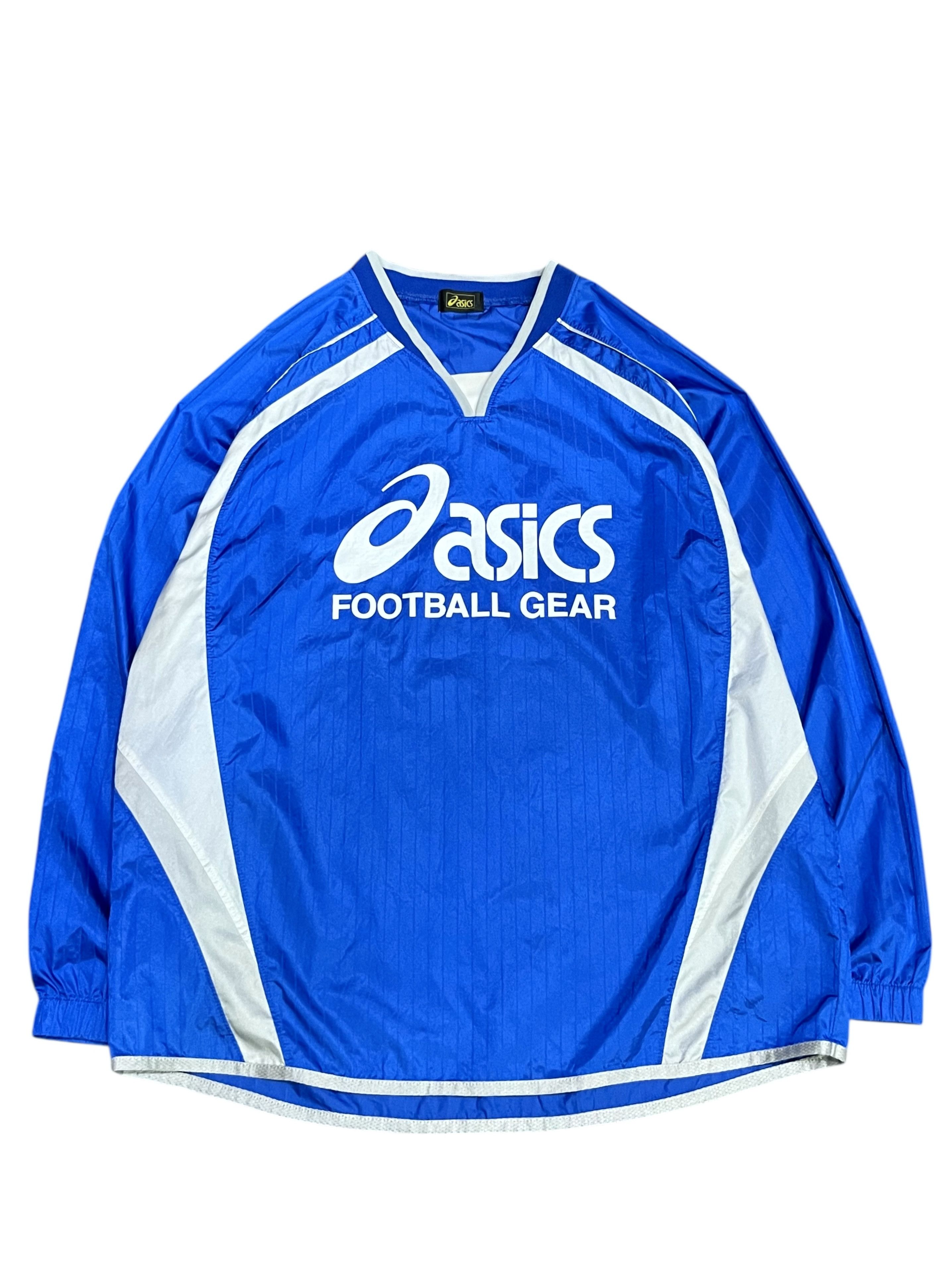 Asics 🔥 90’s ASICS FOOTBALL GEAR Big Spellout Trainer Windbreaker Size US M / EU 48-50 / 2 - 1 Thumbnail