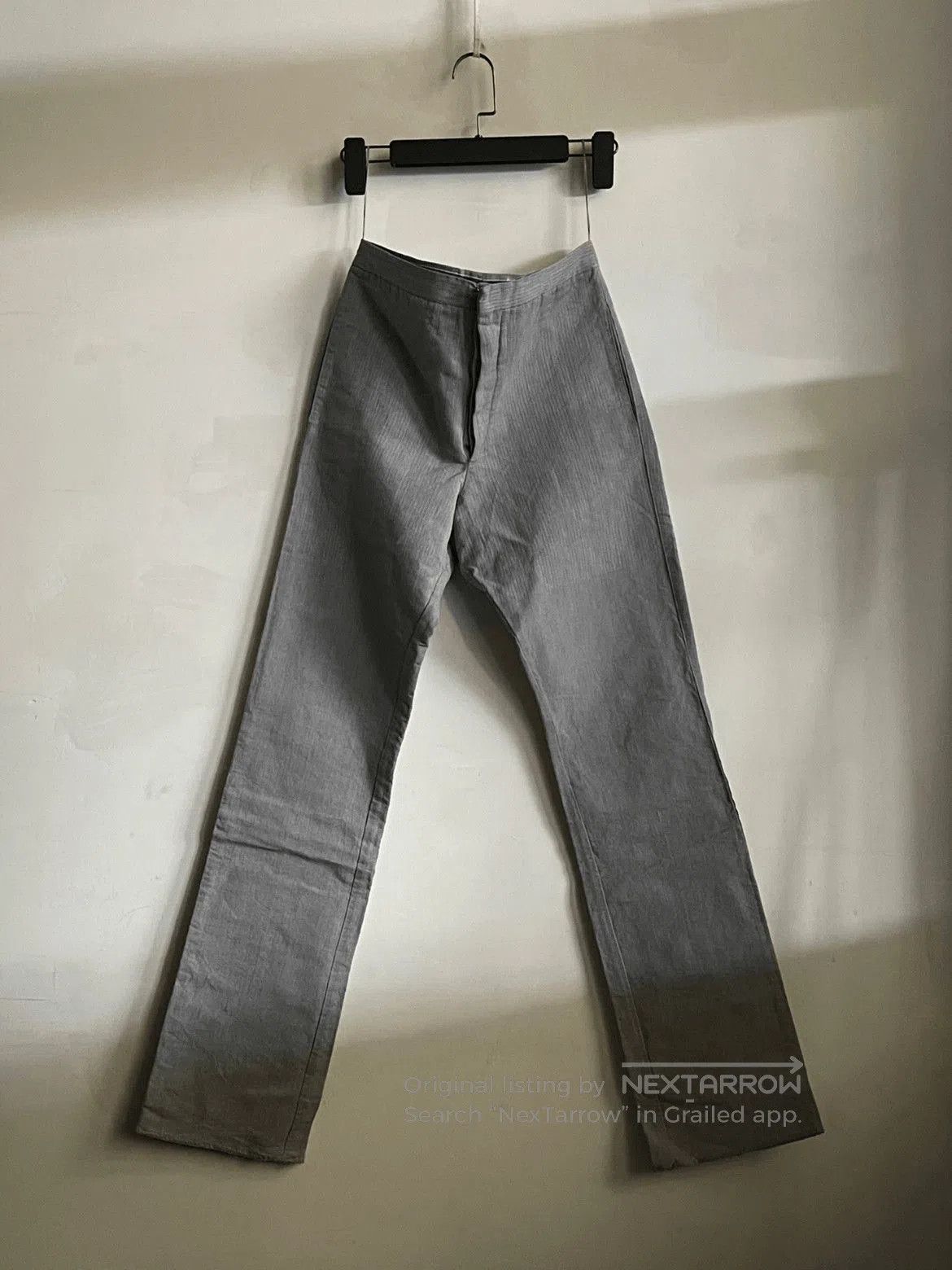 Carol Christian Poell Sz 46 Carol Christian Poell 09SS Linen Trouser. Size US 30 / EU 46 - 1 Thumbnail