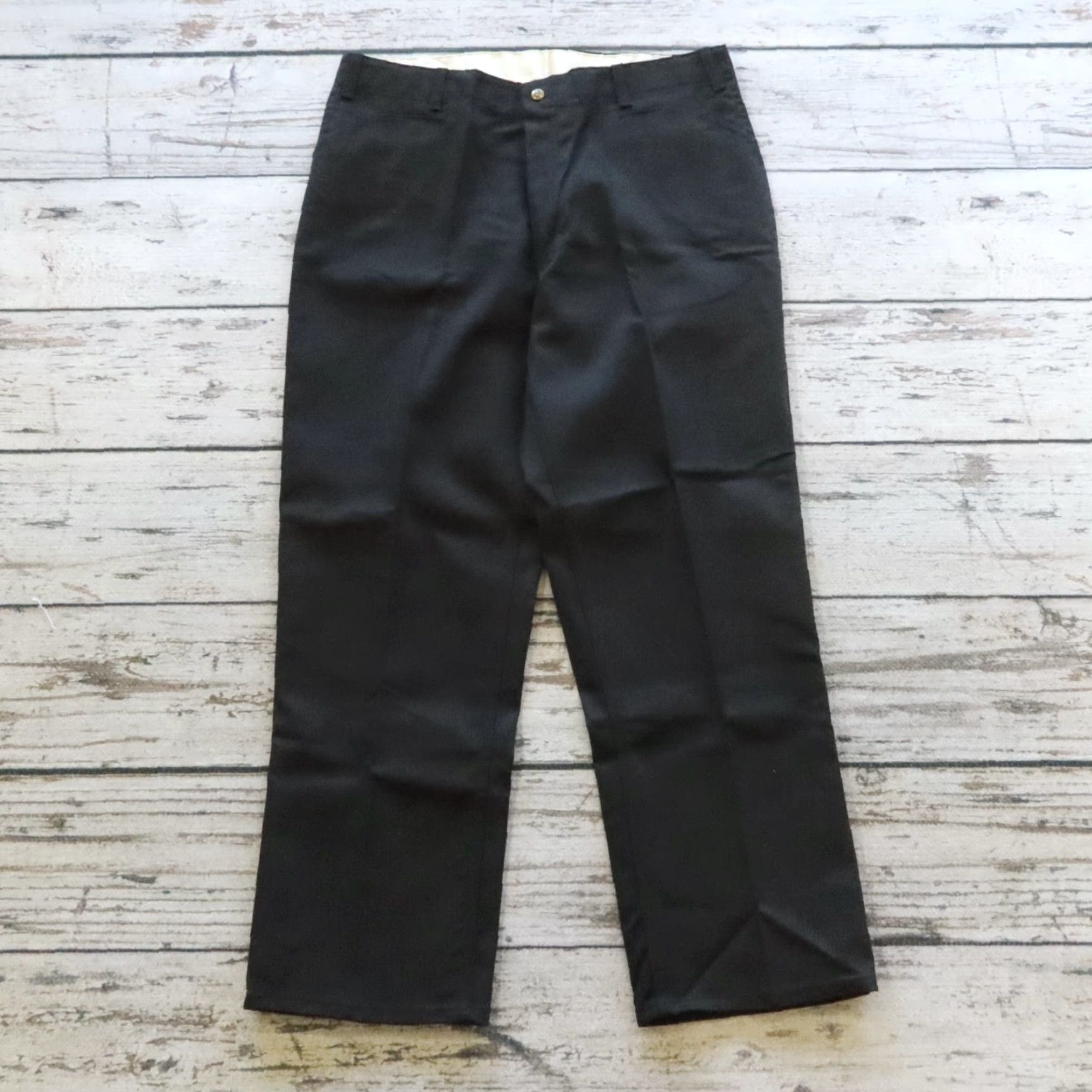Ben Davis VINTAGE Ben Davis Work Pants Union Made in USA Yellow Tag Size 38 Black Pants Mens Size US 38 / EU 54 - 2 Thumbnail
