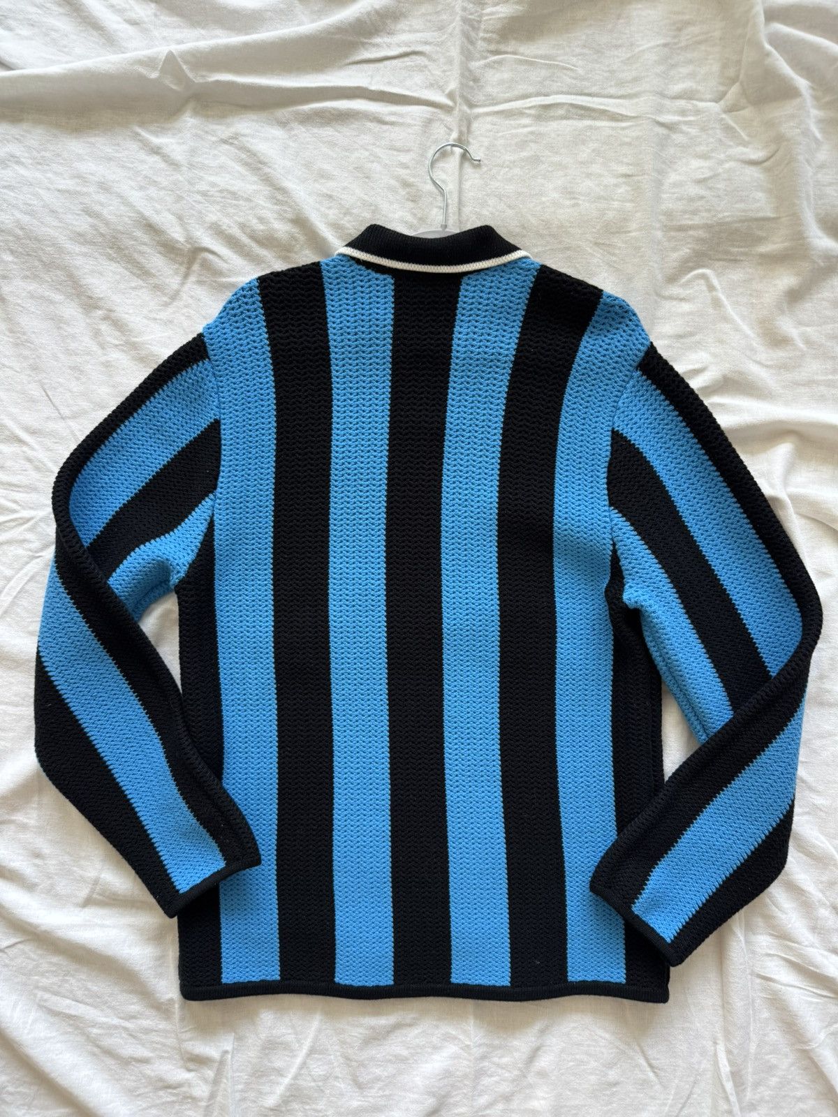 Aime Leon Dore ALD Knit Soccer Jersey M Blue Black NWOT Size US M / EU 48-50 / 2 - 6 Thumbnail