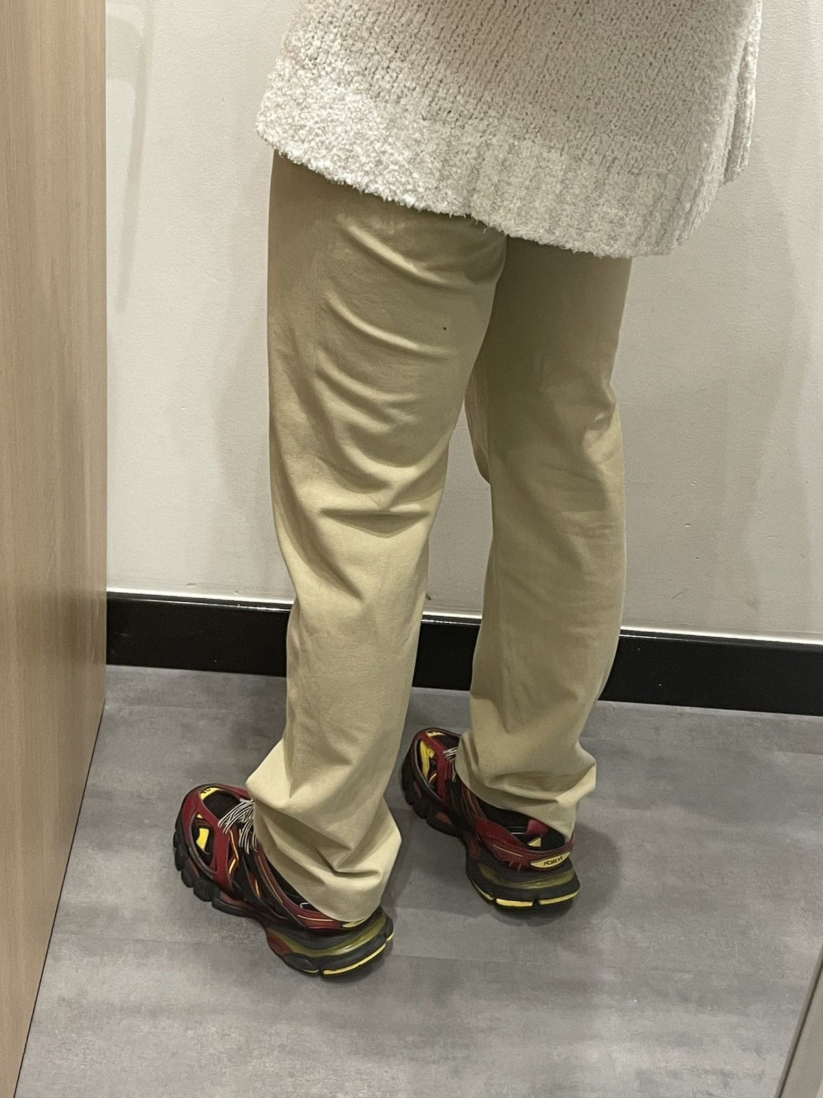 Prada Archive Prada High Rise Cream Casual Pants Size US 30 / EU 46 - 8 Thumbnail