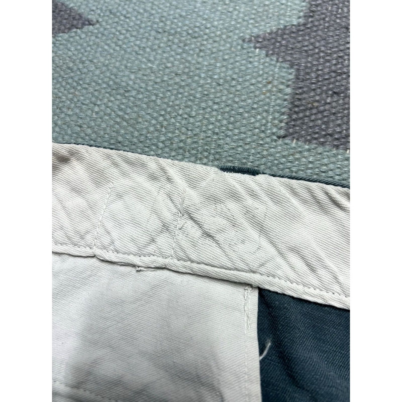 Vintage VINTAGE 1950s Chino Twill Work Pants Sage Green Sail Cloth Talon Zip 40x29 Men Pants Size US 40 / EU 56 - 7 Thumbnail