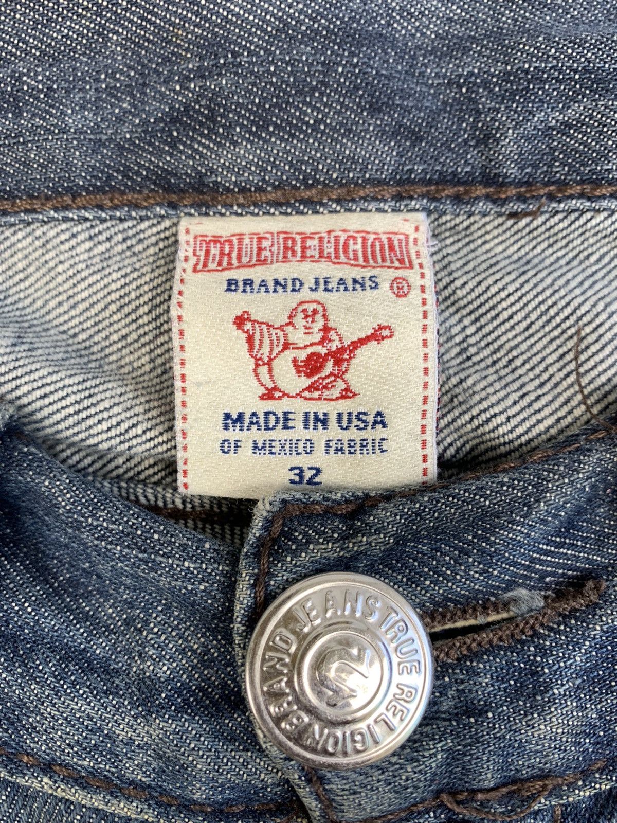True Religion Y2K 2000’s True Religion Ricky Regular Fit Denim Size US 36 / EU 52 - 22 Thumbnail