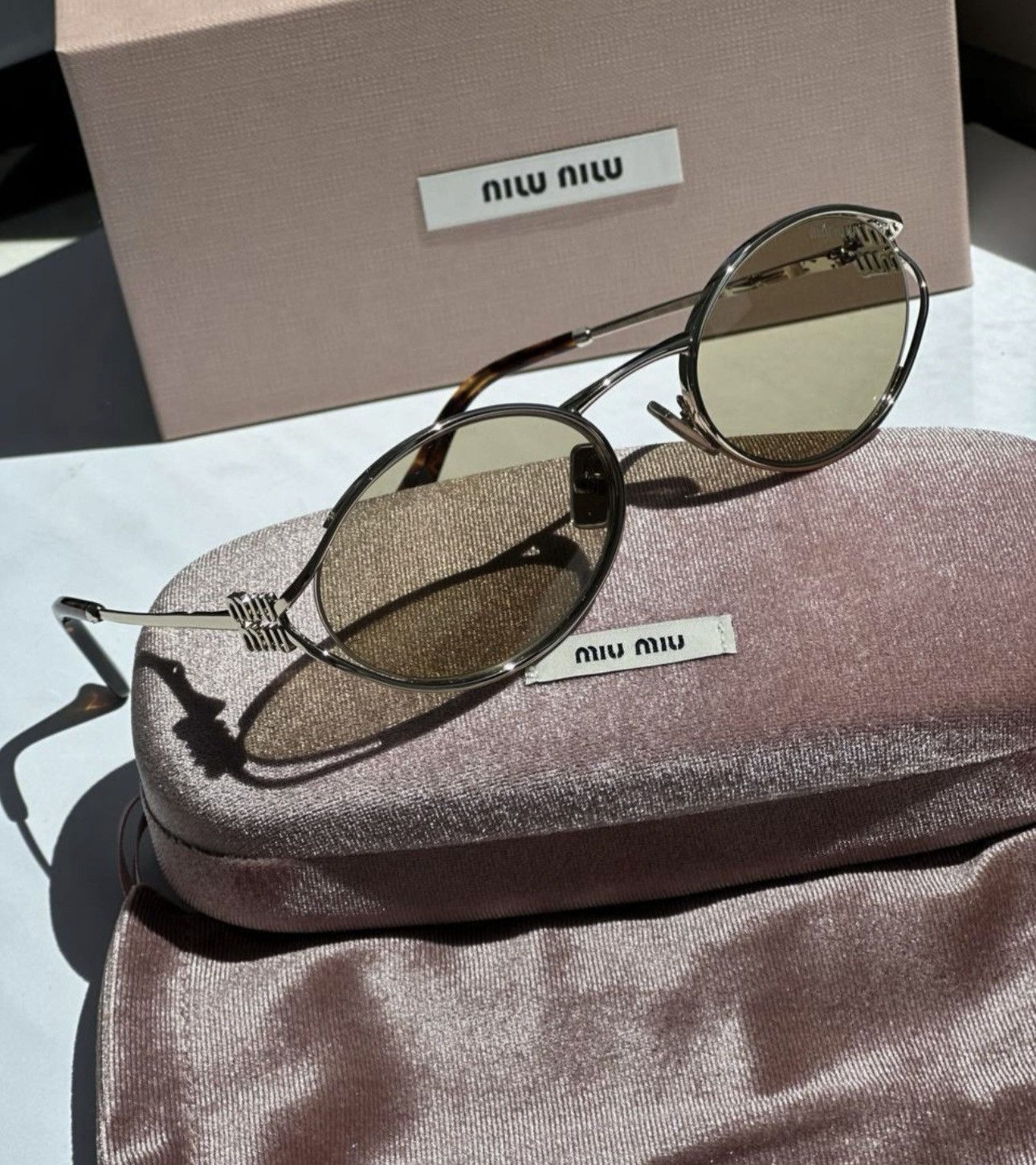 Miu Miu NEW Miu Miu sunglasses MU 52YS ZVN10R Size ONE SIZE - 3 Thumbnail