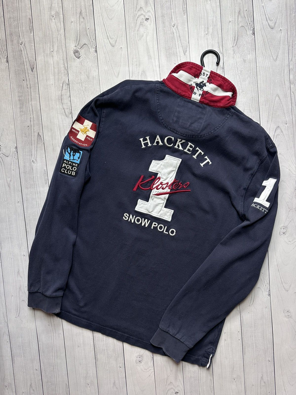 Hackett × Vintage Vintage Hackett rugby jersey size XL logo Size US XL / EU 56 / 4 - 2 Thumbnail
